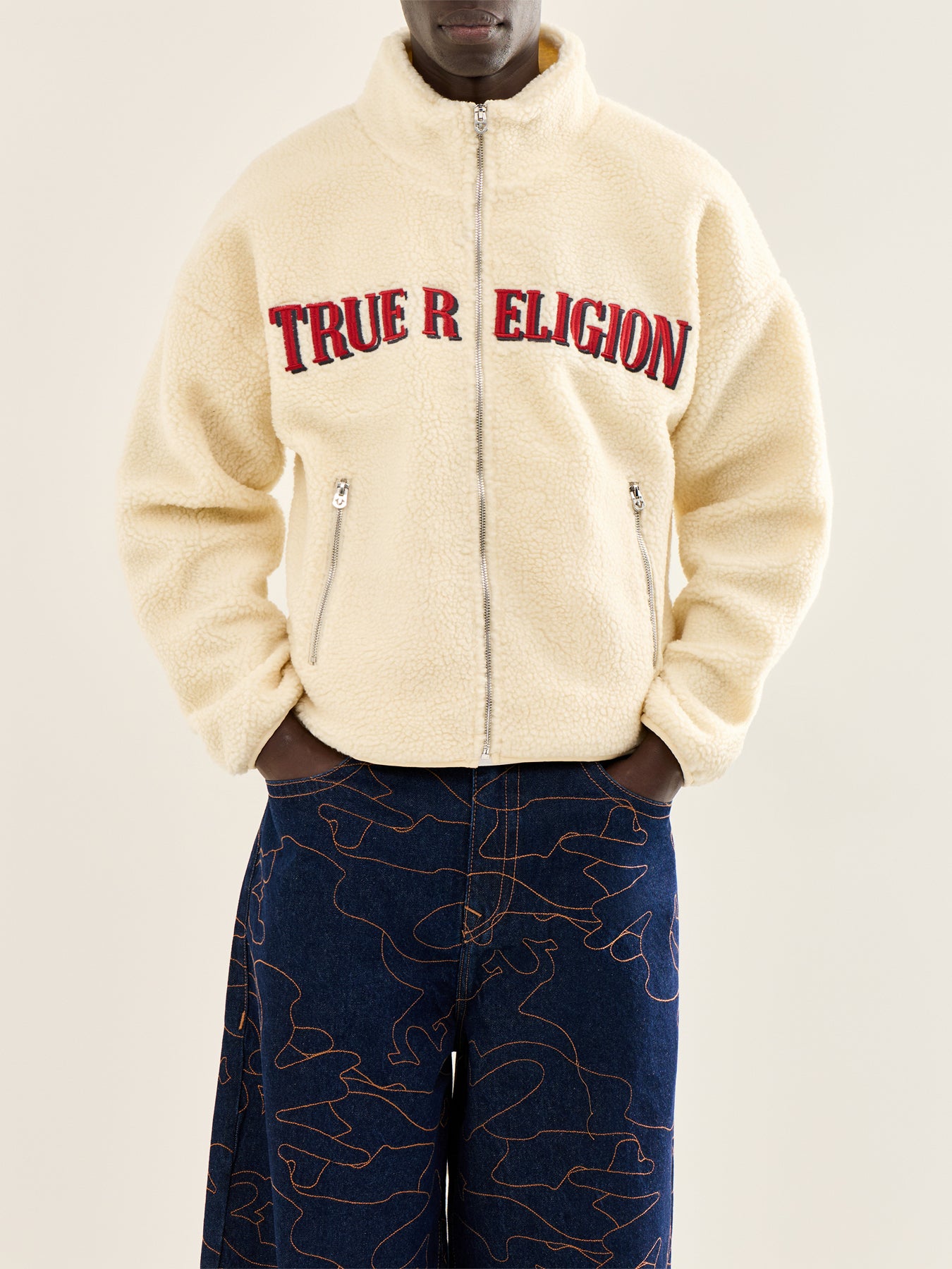 Tr Logo Sherpa Jaccket