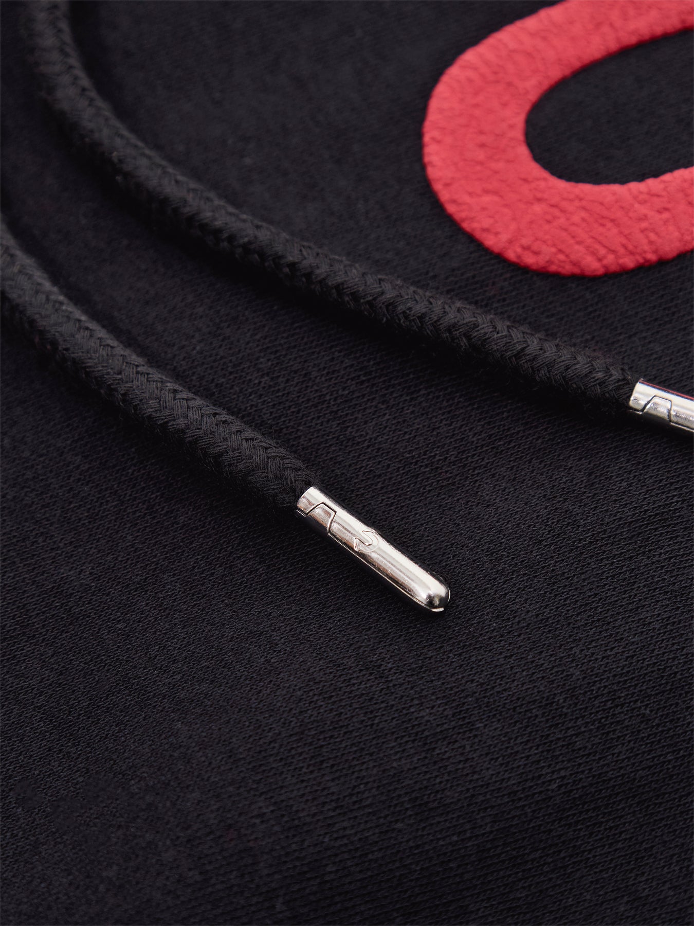 Number One Zip Hoodie Black