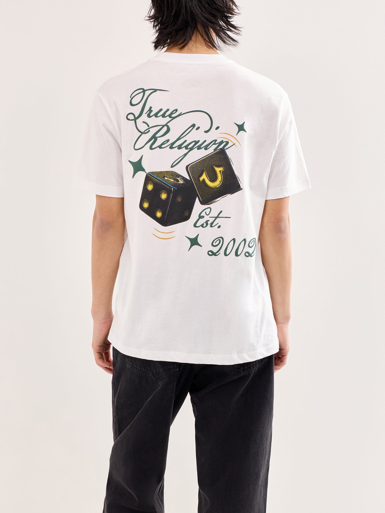 Dice Graphic T-Shirt White