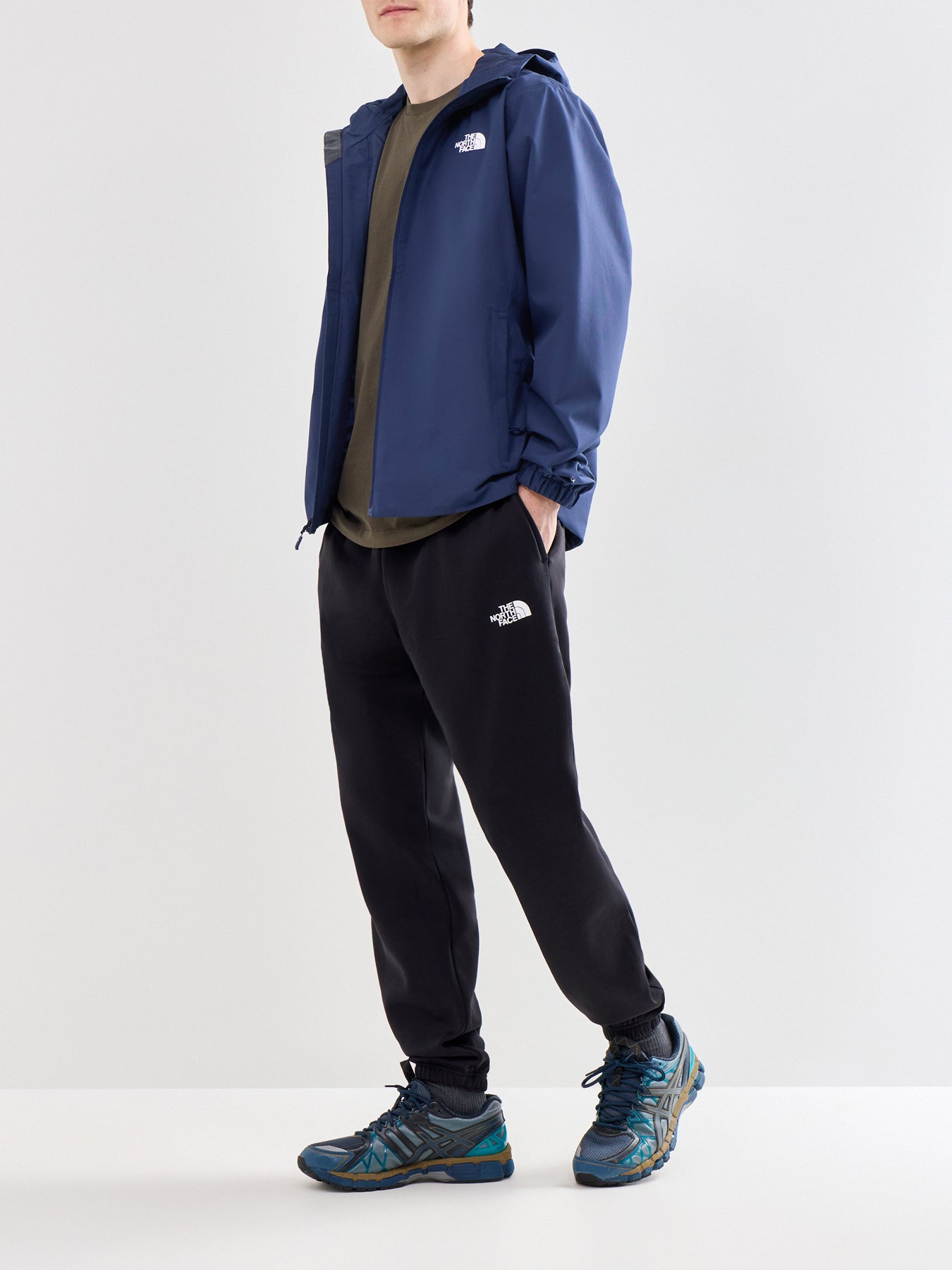 Waterproof Rain Jacket Navy