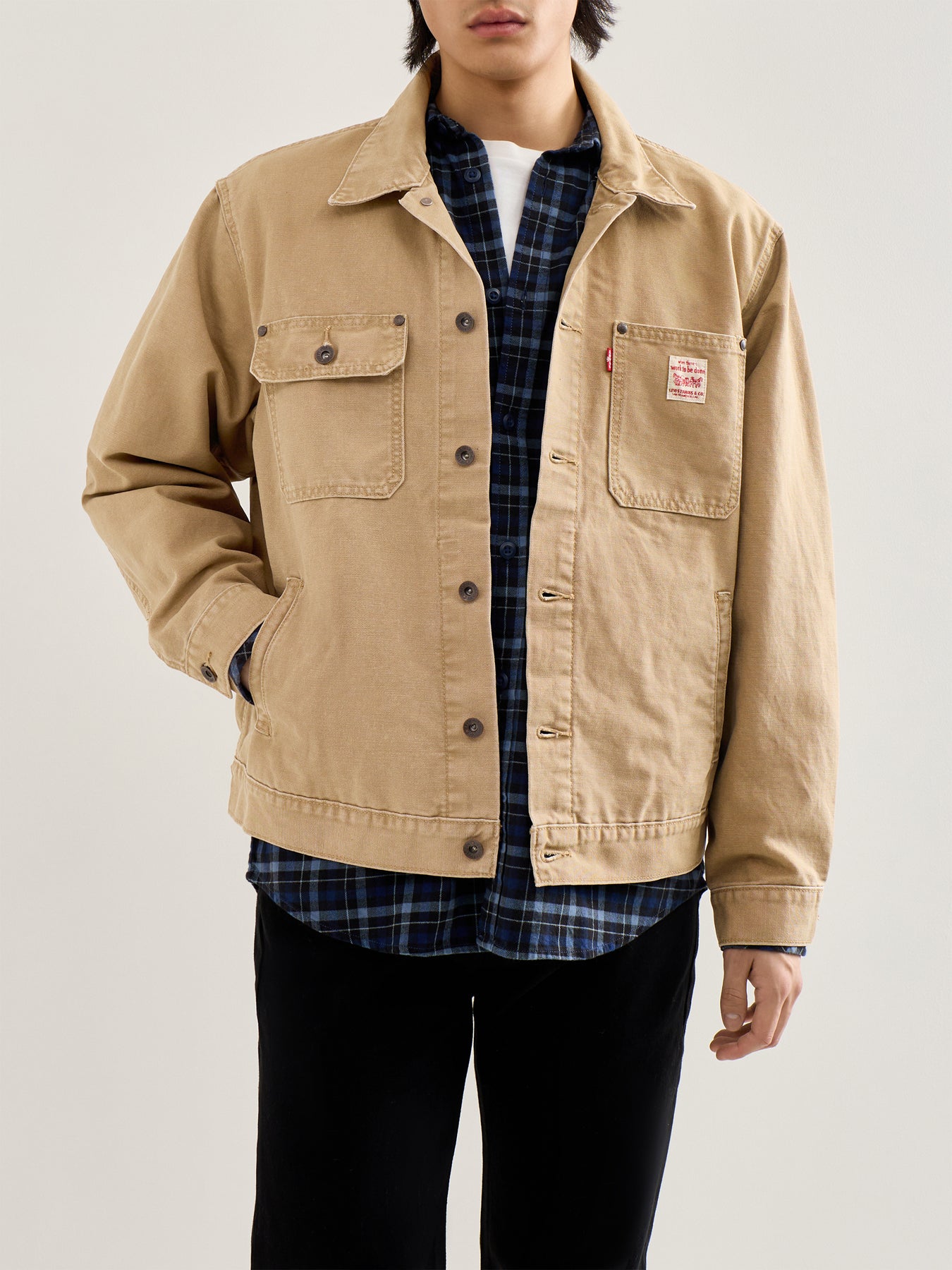 Sunrise Trucker Jacket Khaki