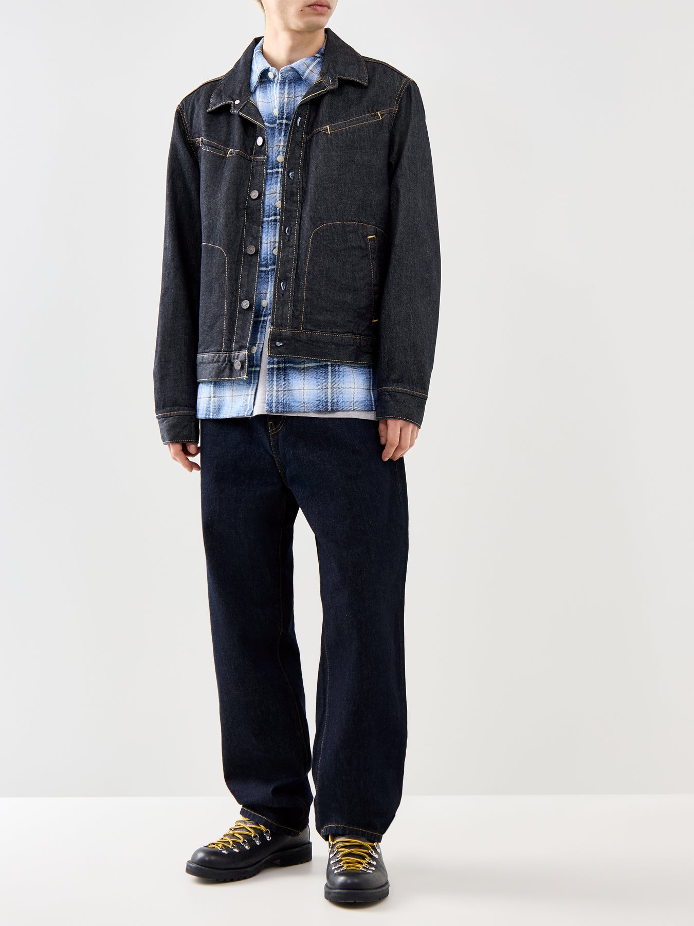 Market Miners Trucker Jacket Navy