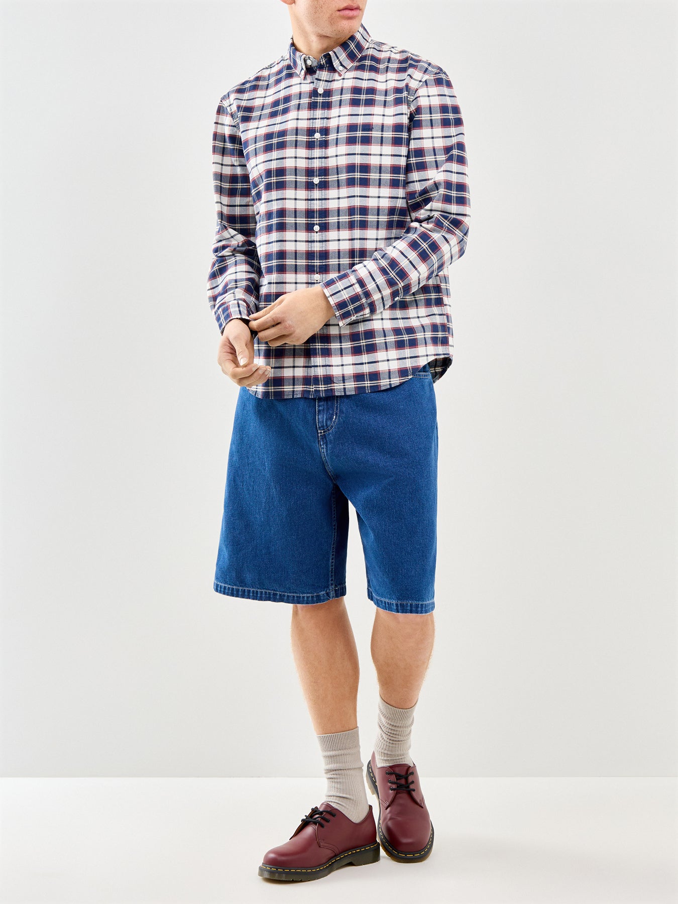 Authentic Button Down Shirt Blue