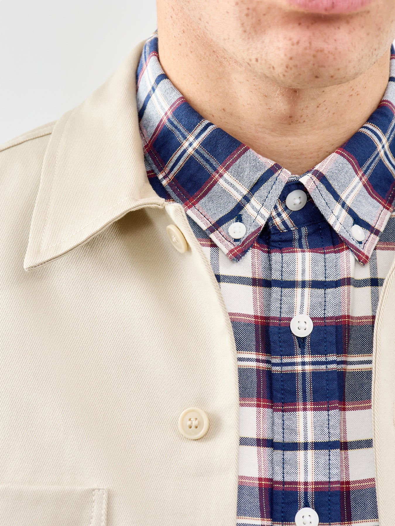 Authentic Button Down Shirt Blue