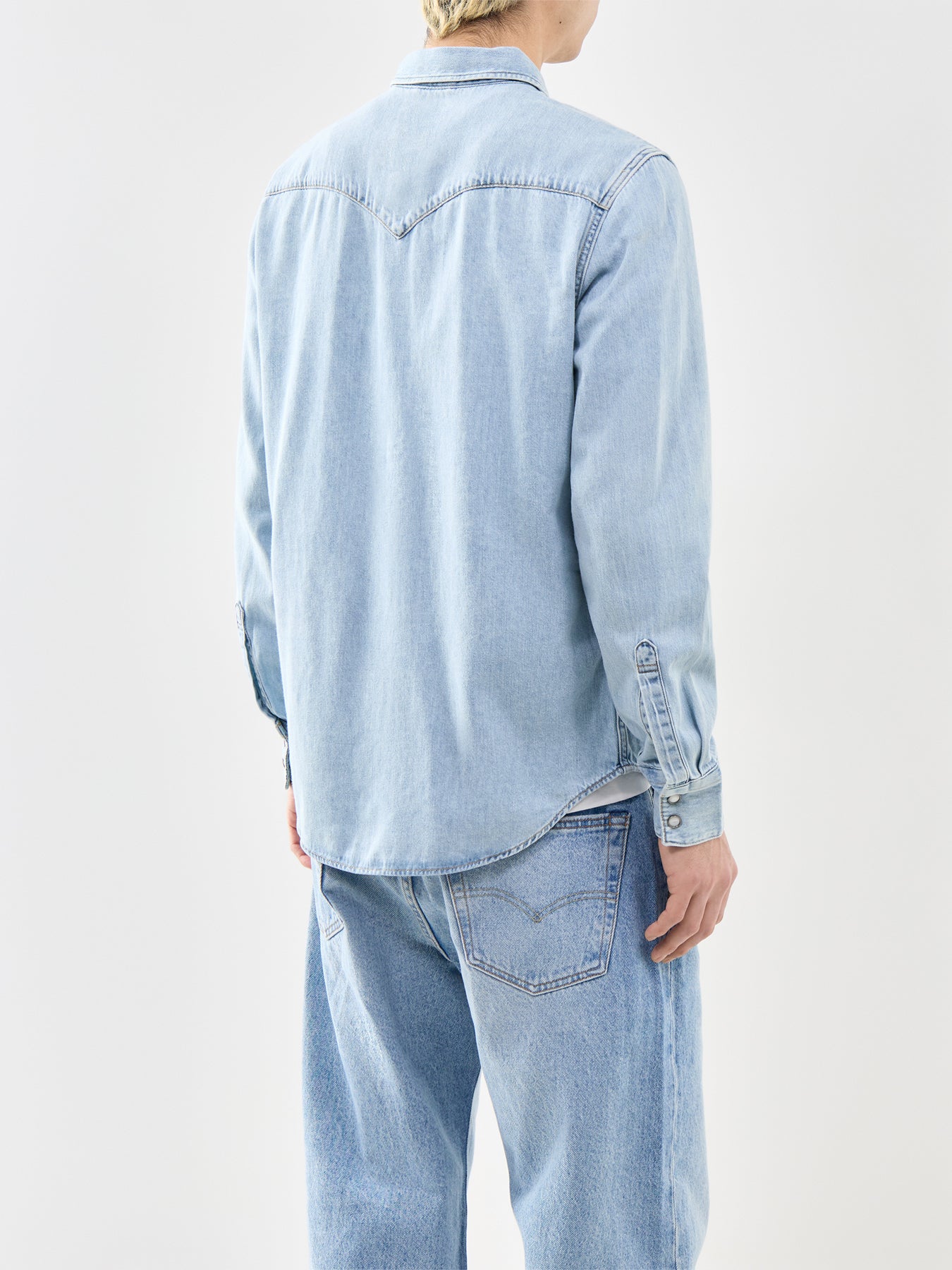 Barstow Western Shirt Blue