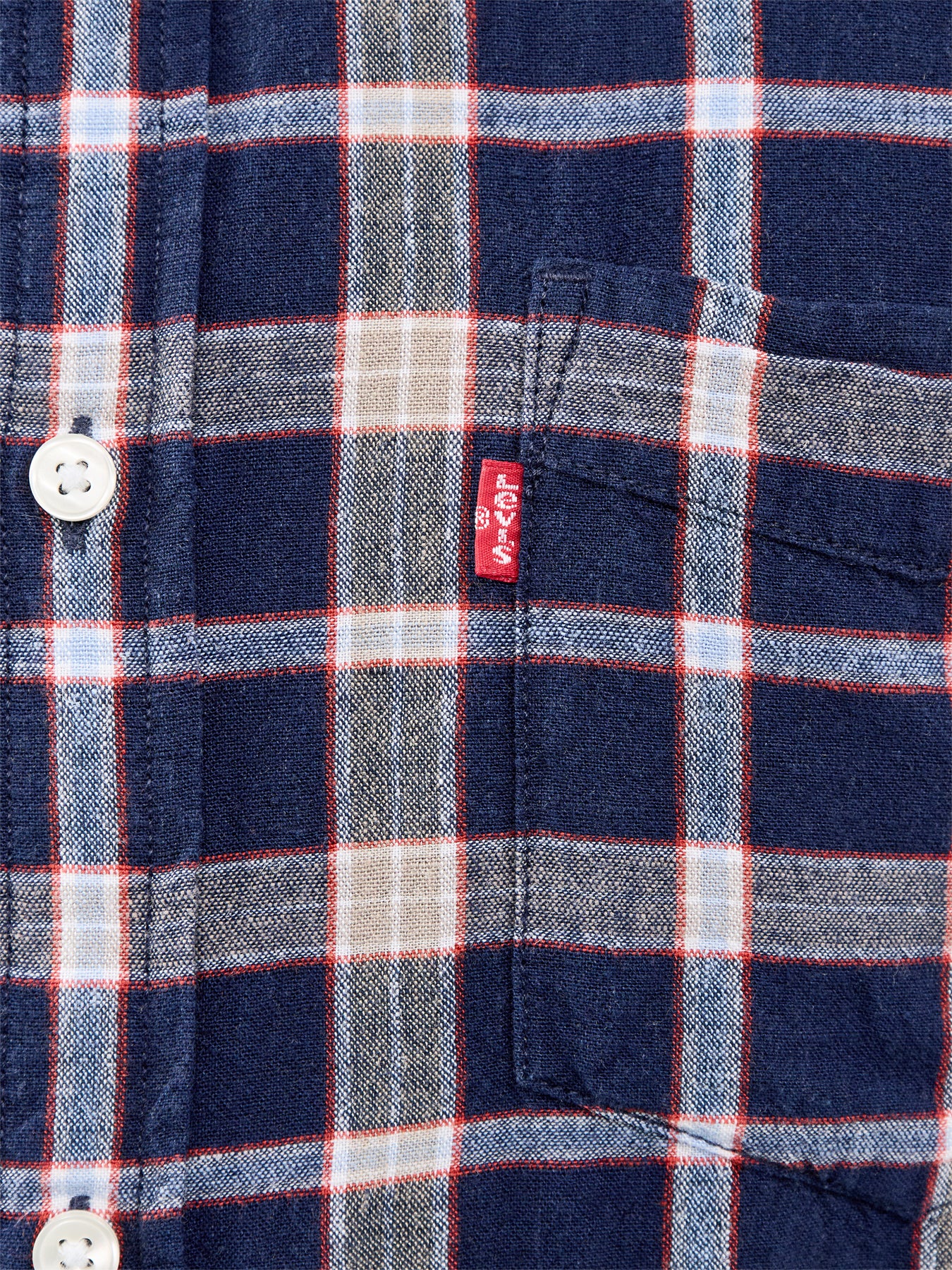 Sunset One Pocket Short Sleeve Shirt Blue