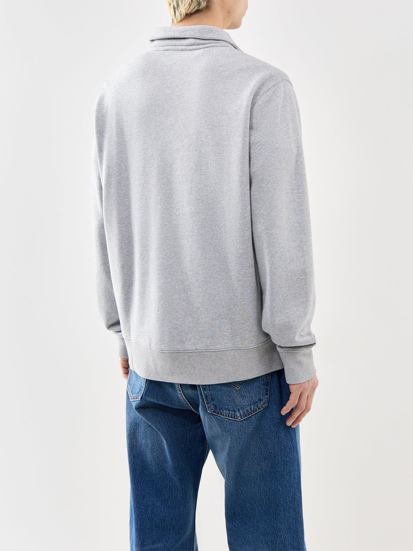 Original 1/4 Zip Sweatshirt Grey