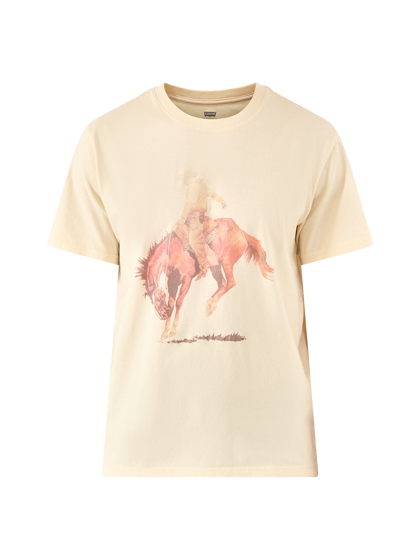 Relaxed Fit Graphic T-Shirt Khaki