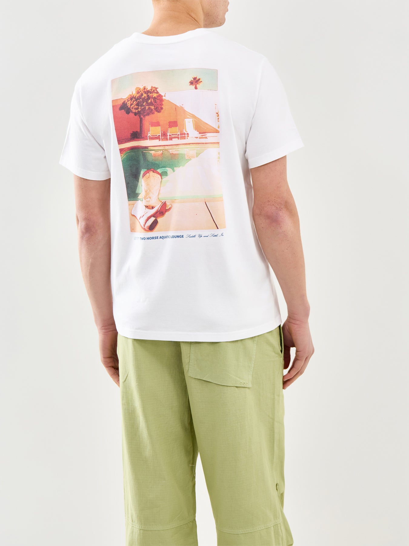 Relaxed Fit Graphic T-Shirt White