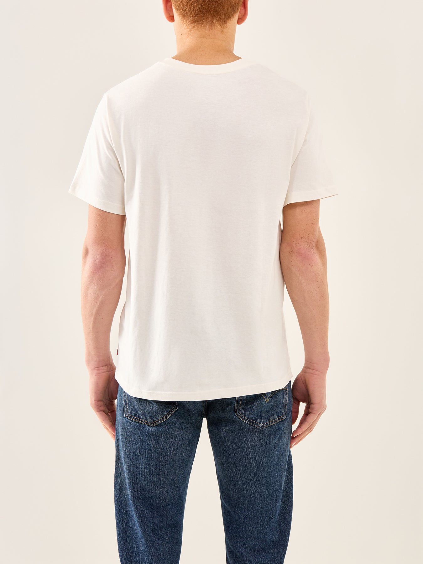 Relaxed Fit BW T-Shirt Cream