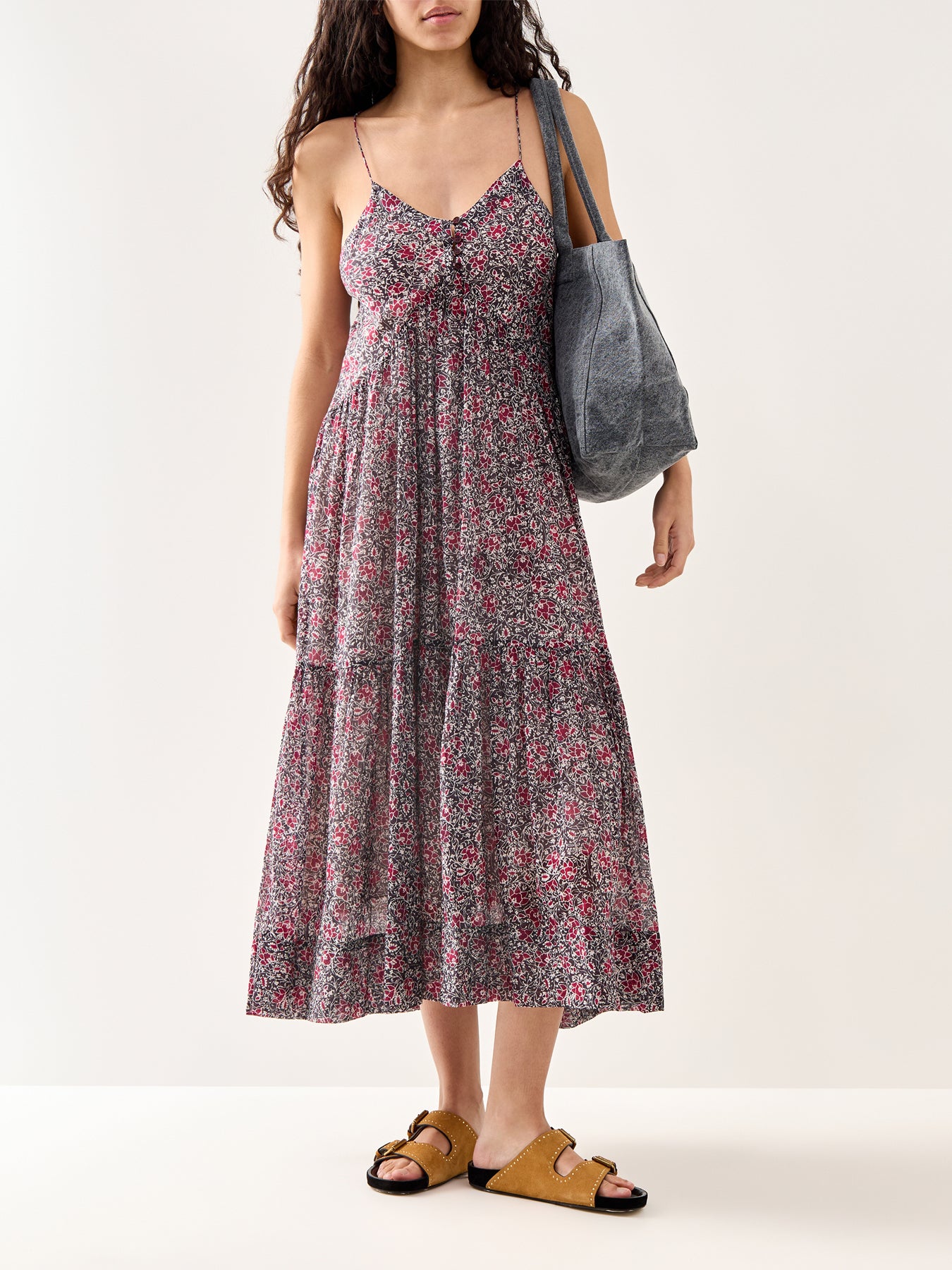 Sabba Dress Crushed Berry