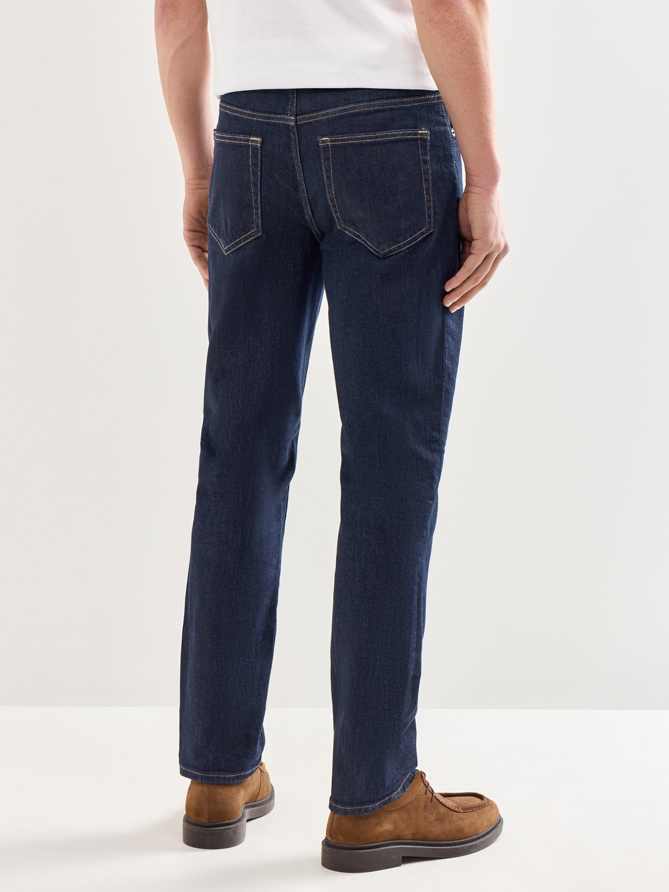 Regular Clean Wash Jeans Navy