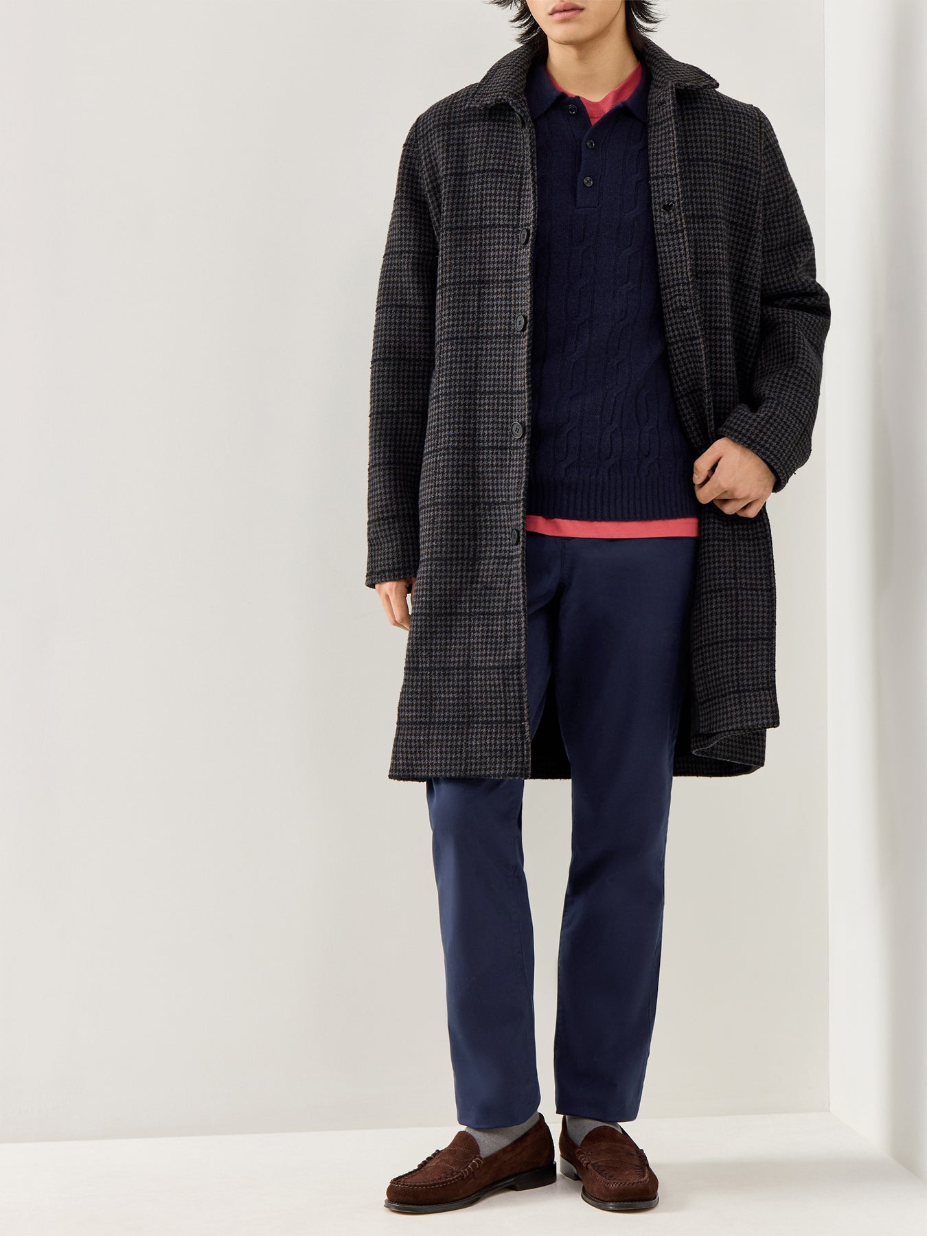 Regular Twill Chinos Navy