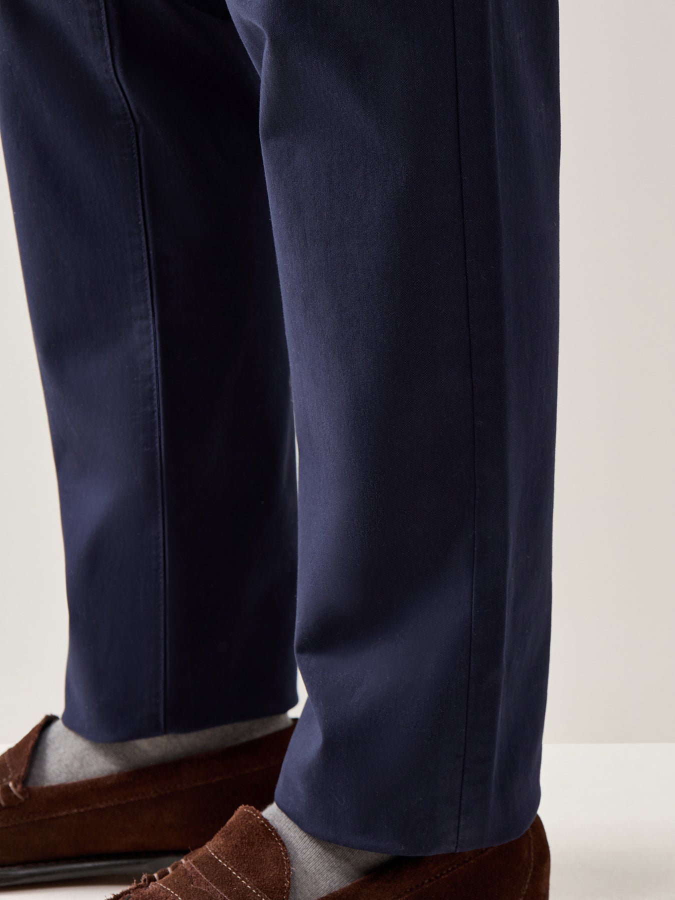 Regular Twill Chinos Navy