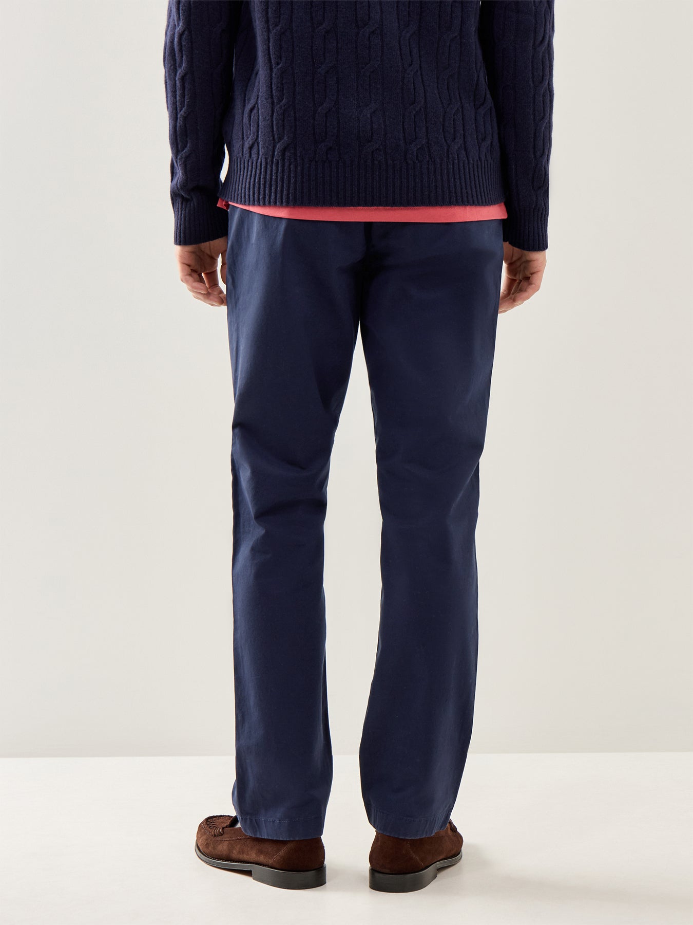 Regular Twill Chinos Navy