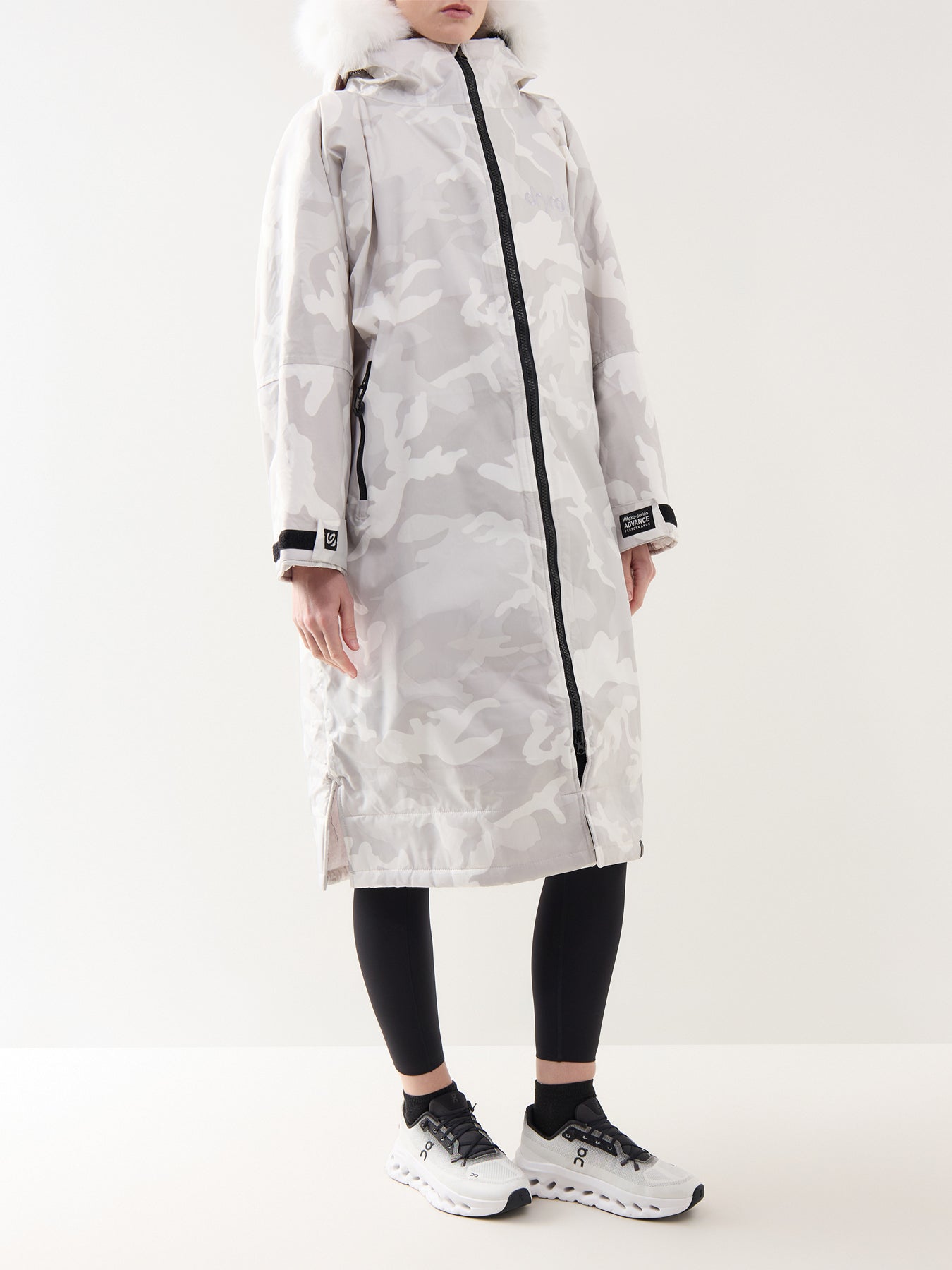 Dryrobe Advance Long Sleeve White Camo