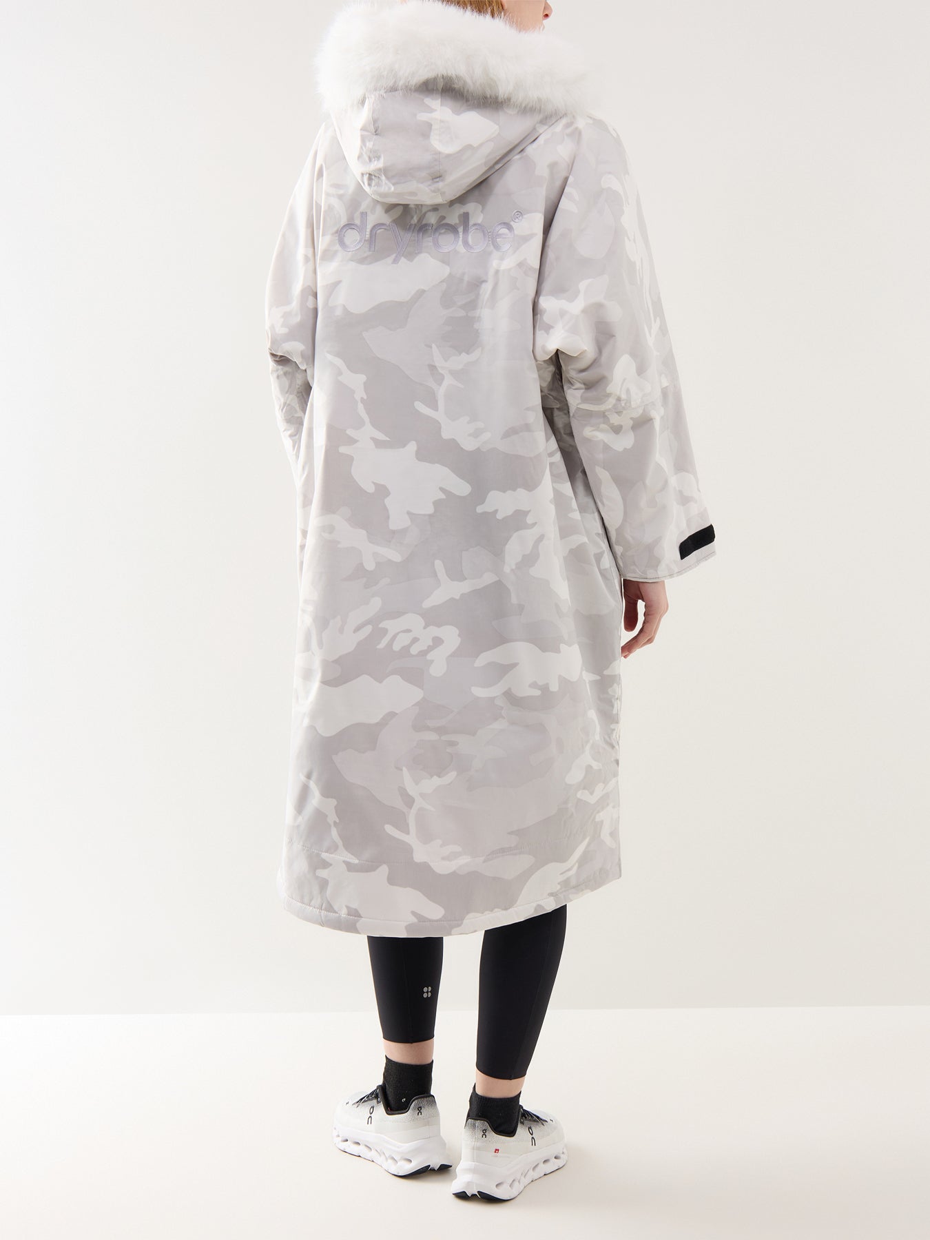 Dryrobe Advance Long Sleeve White Camo