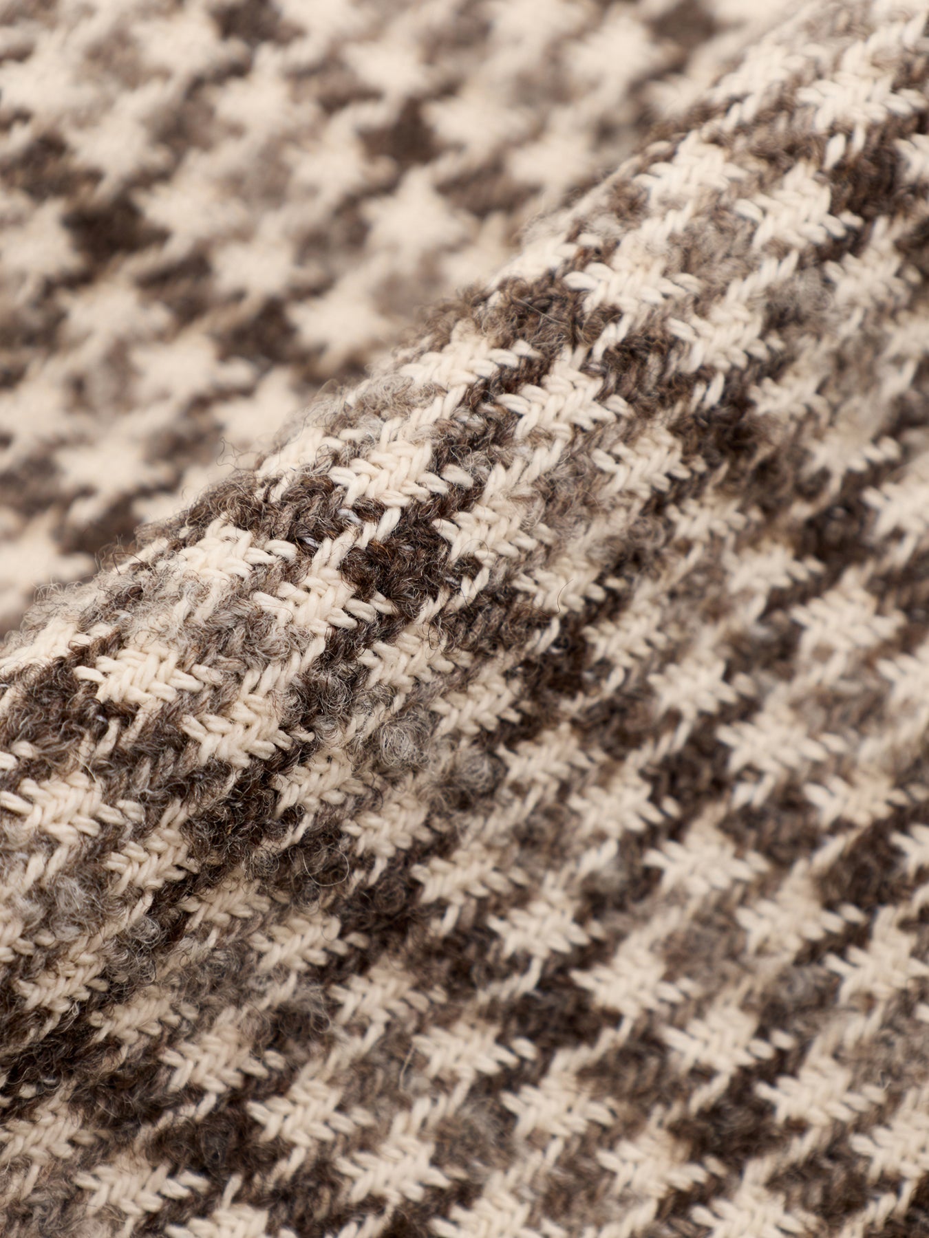 Wool Blend Undyed Overshirt Multi