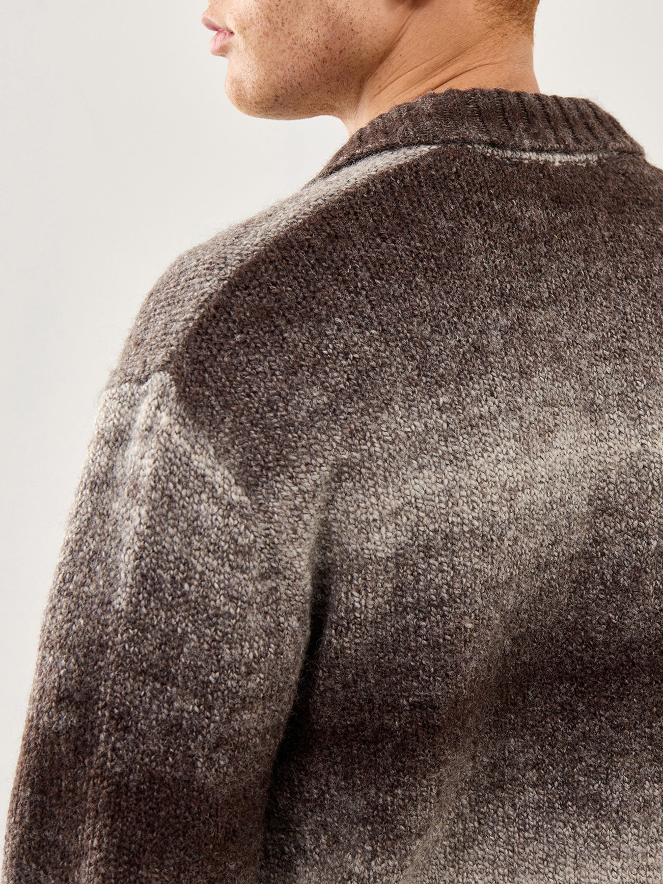 Relaxed Polo Cardigan