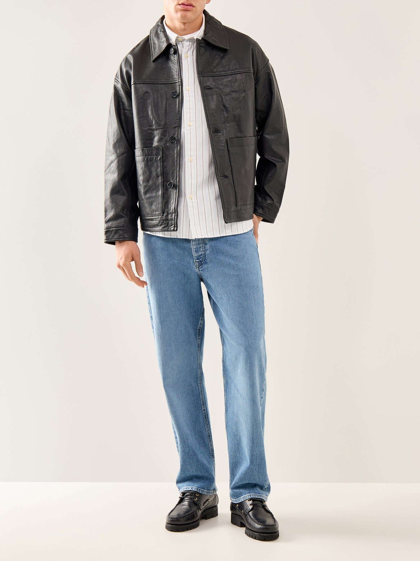 Marc Leather Jacket Black