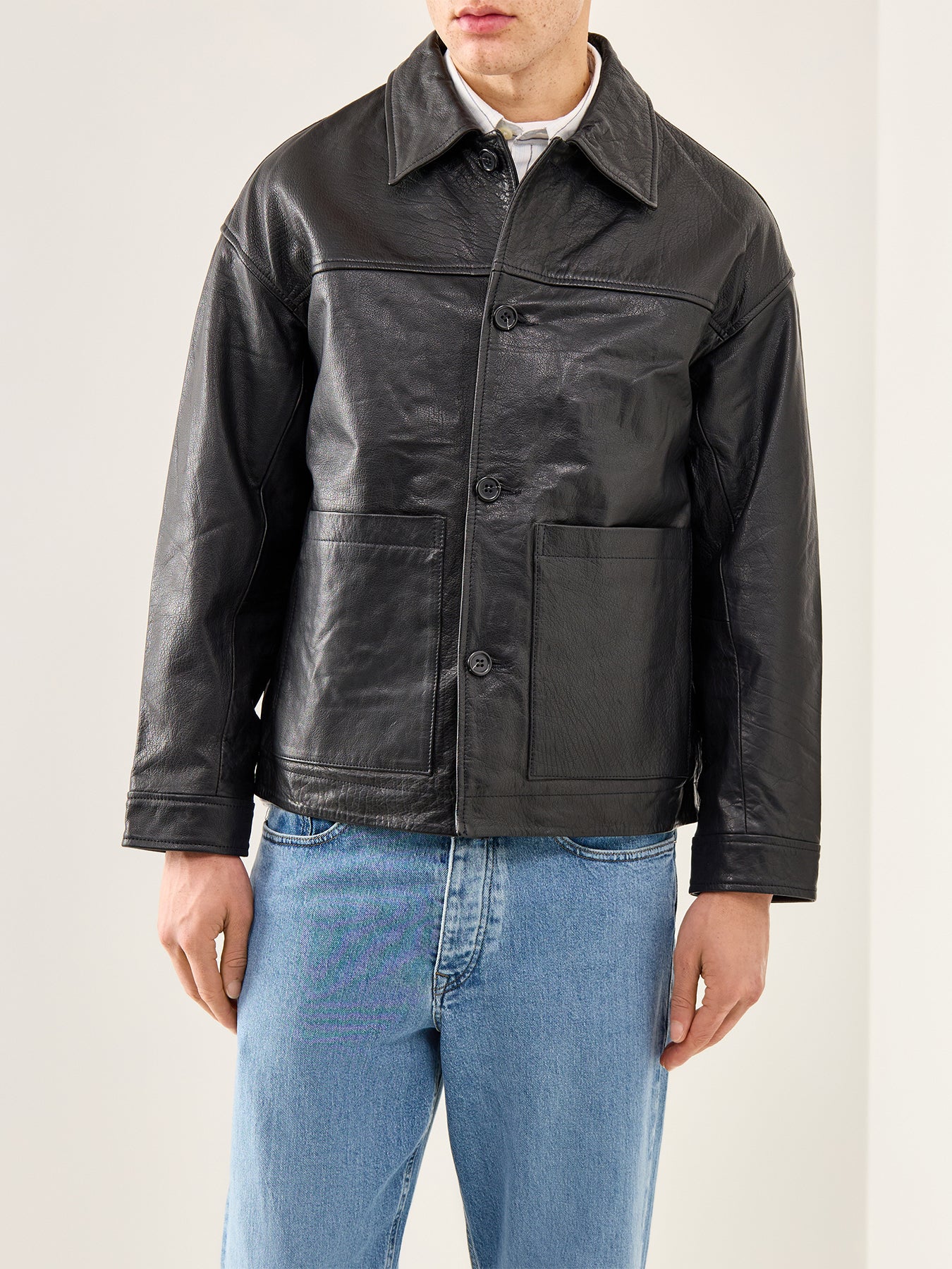 Marc Leather Jacket Black