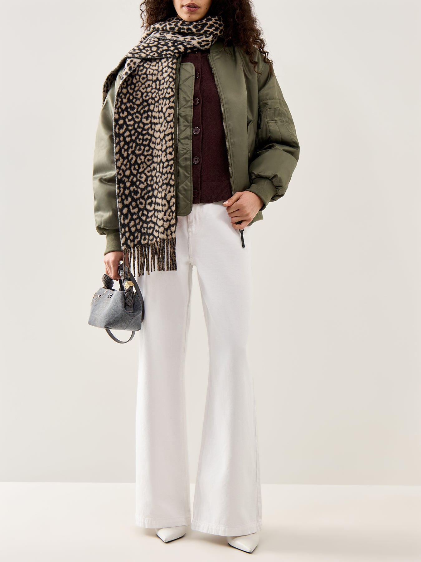Katarina Knit Cardigan Brown
