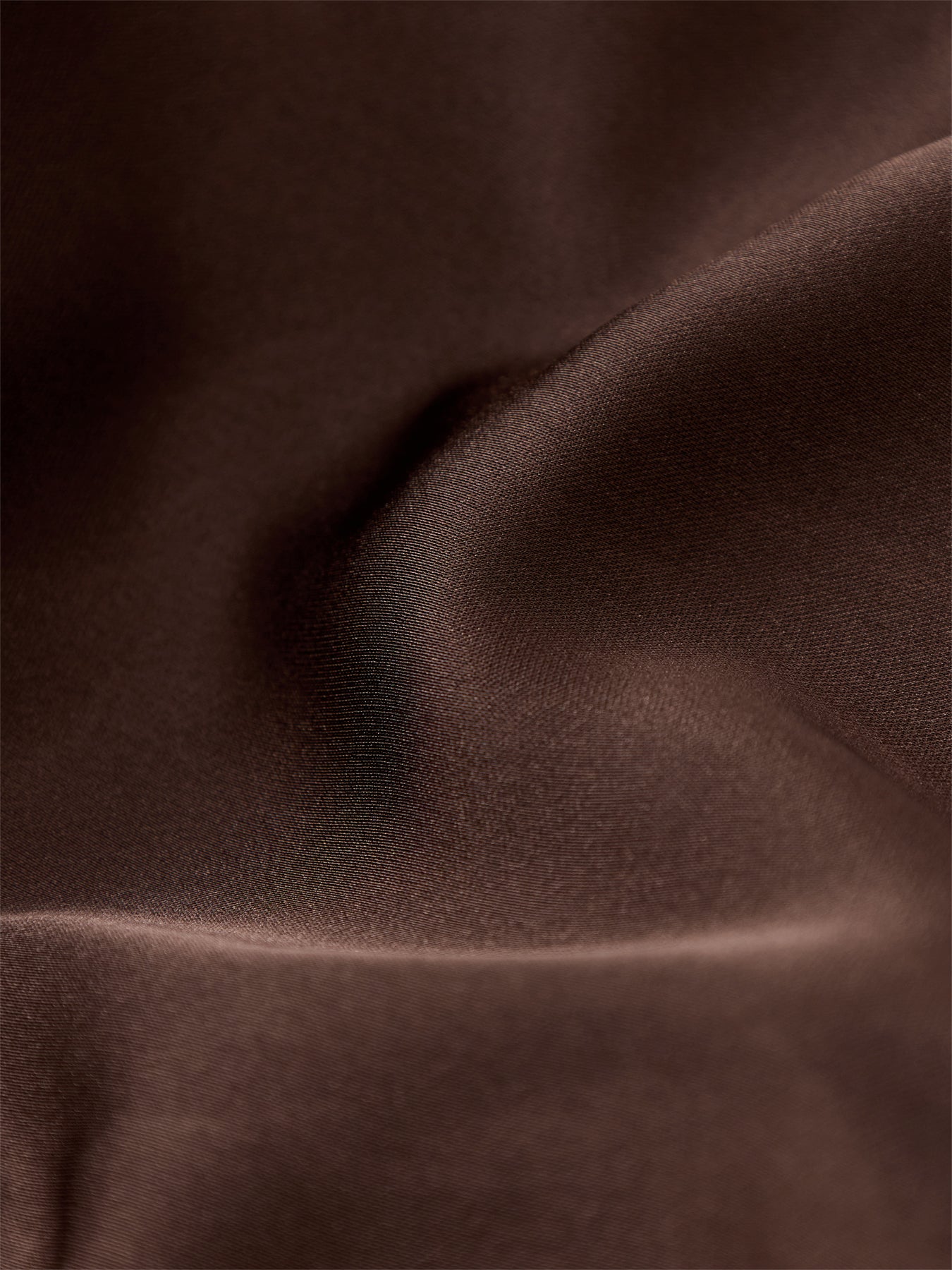 Breya Drawstring Satin Trouser Bronze