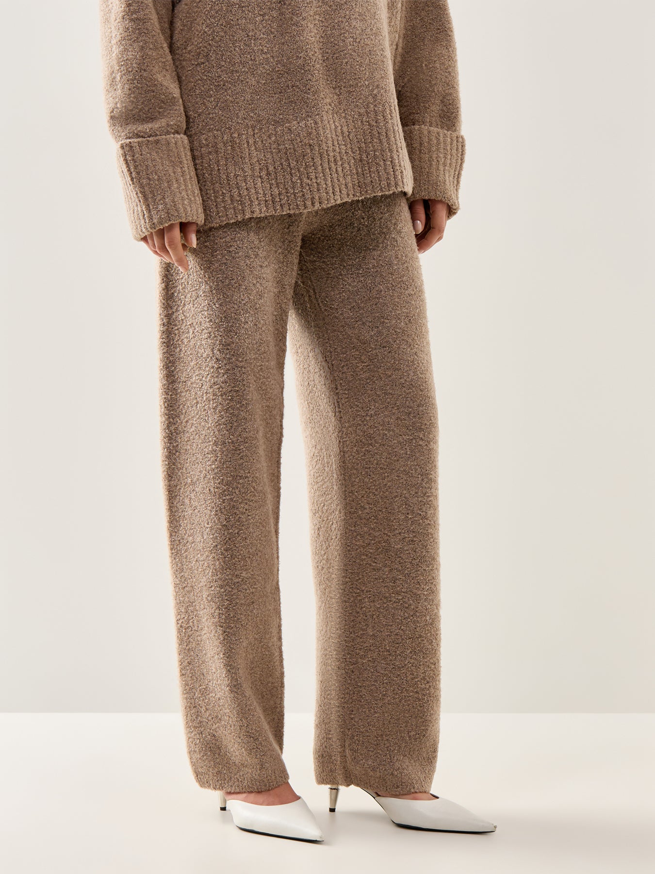 Camille Borg Drawstring Trousers Brown