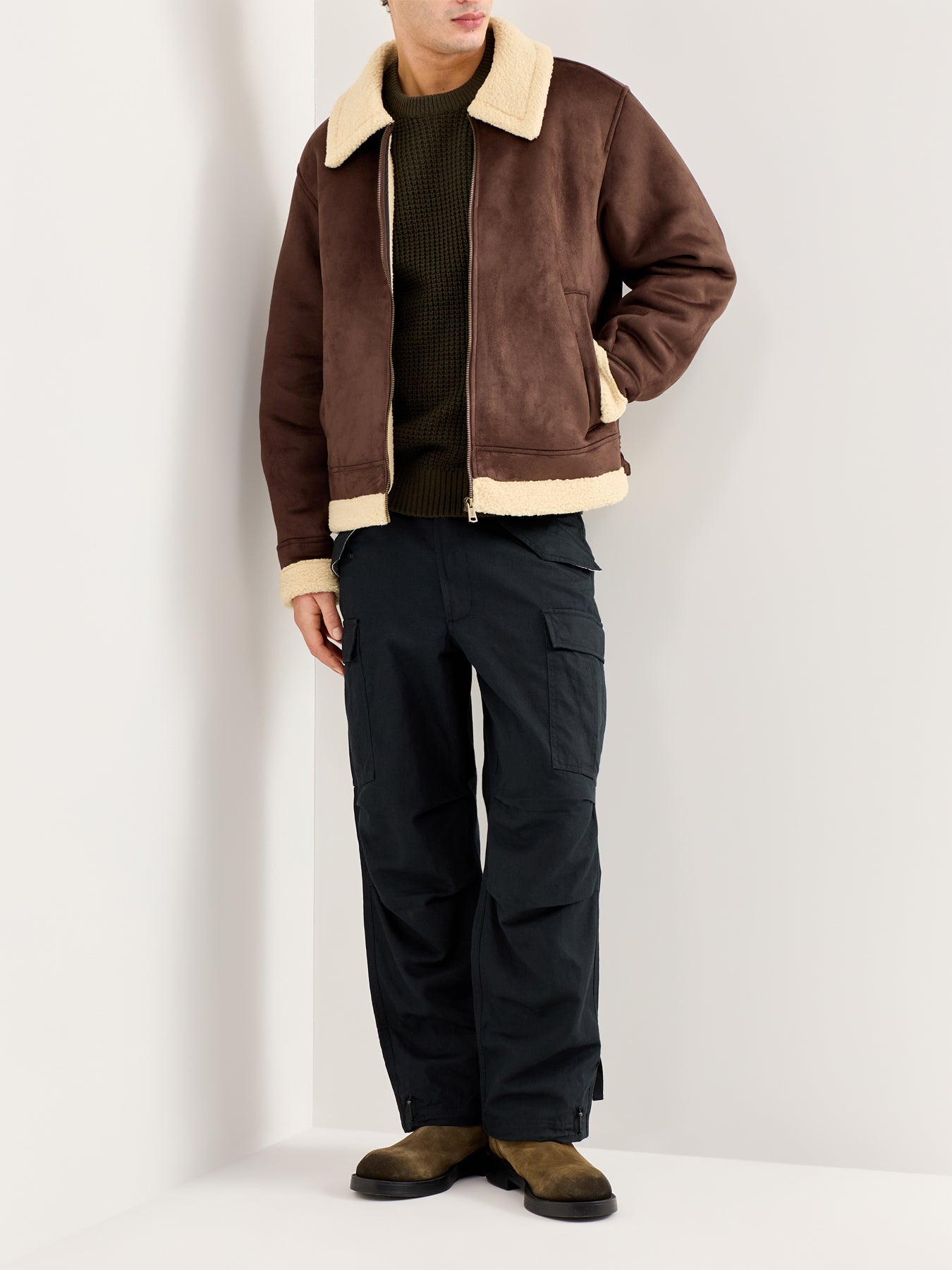 Aviator Jacket Brown