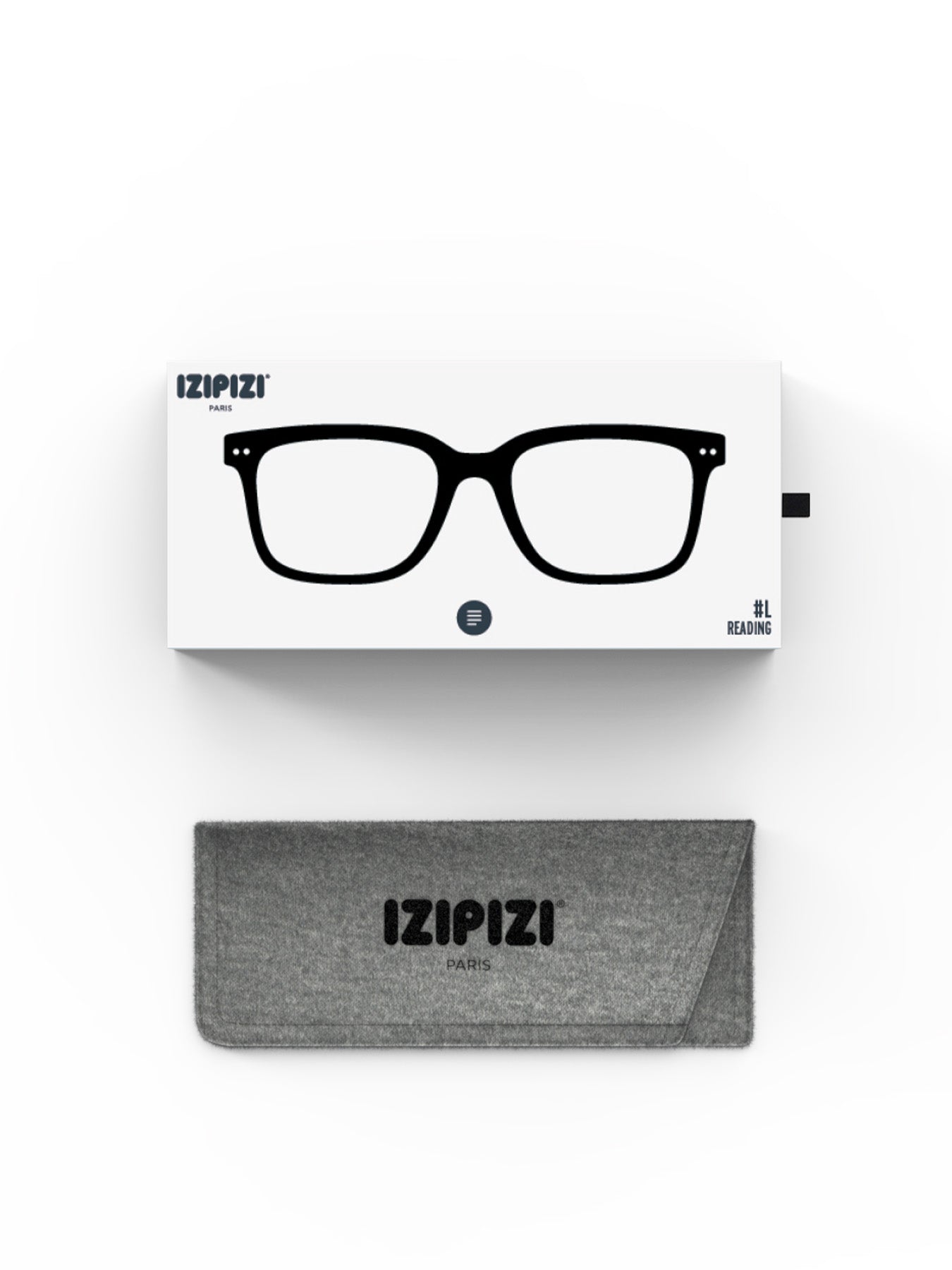 LetmeSee L Reading Glasses Classic Black +2.00