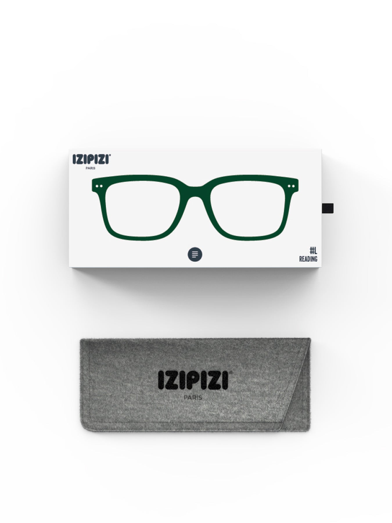 LetmeSee L Reading Glasses Kaki Green +2.50