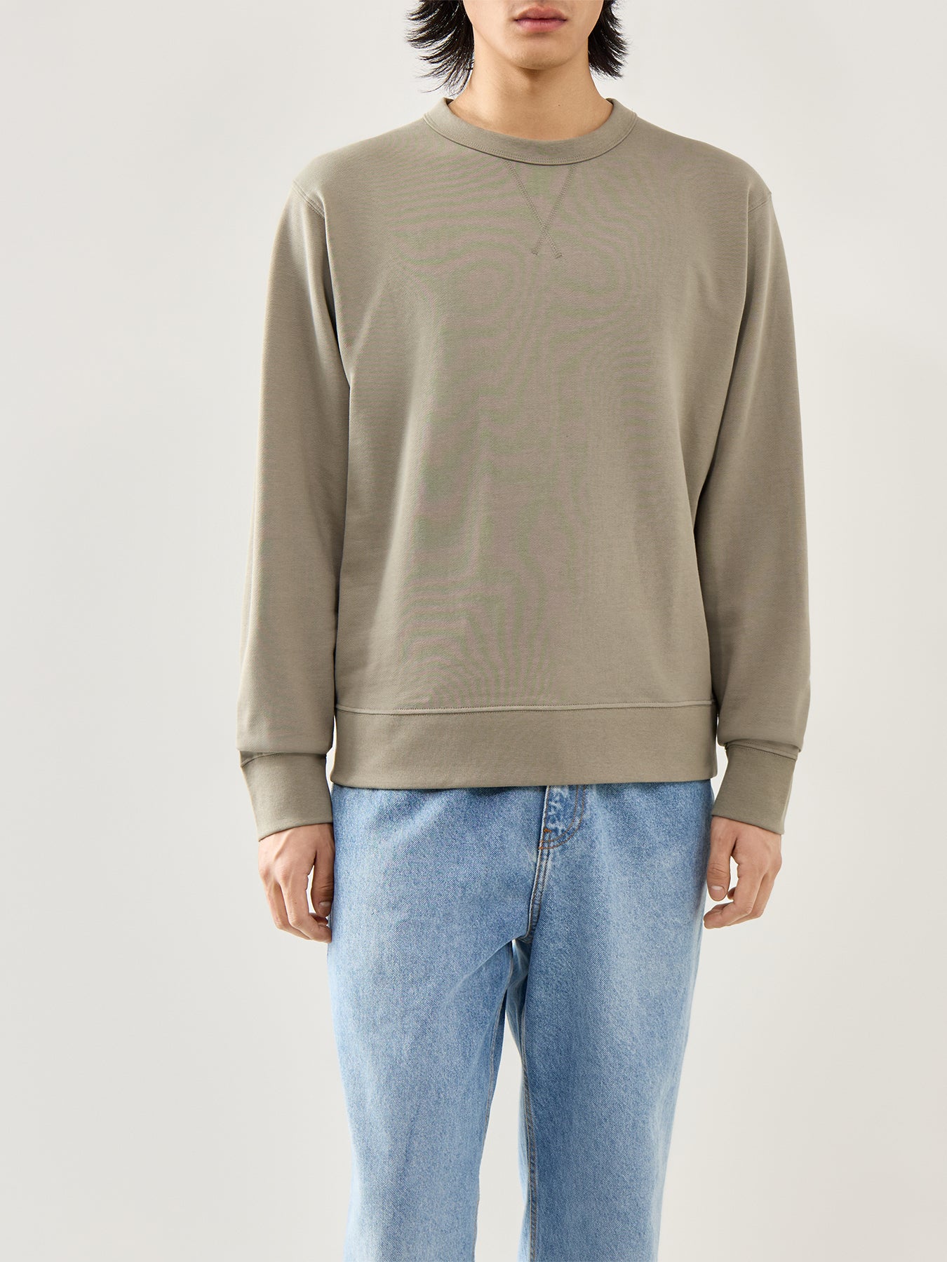 Crew Neck Sweatshirt Green