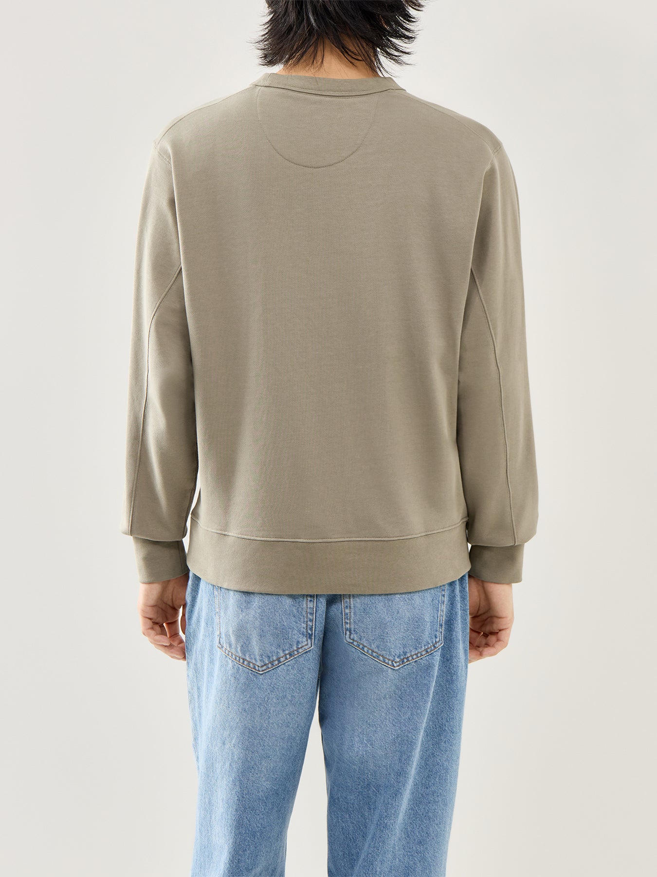 Crew Neck Sweatshirt Green
