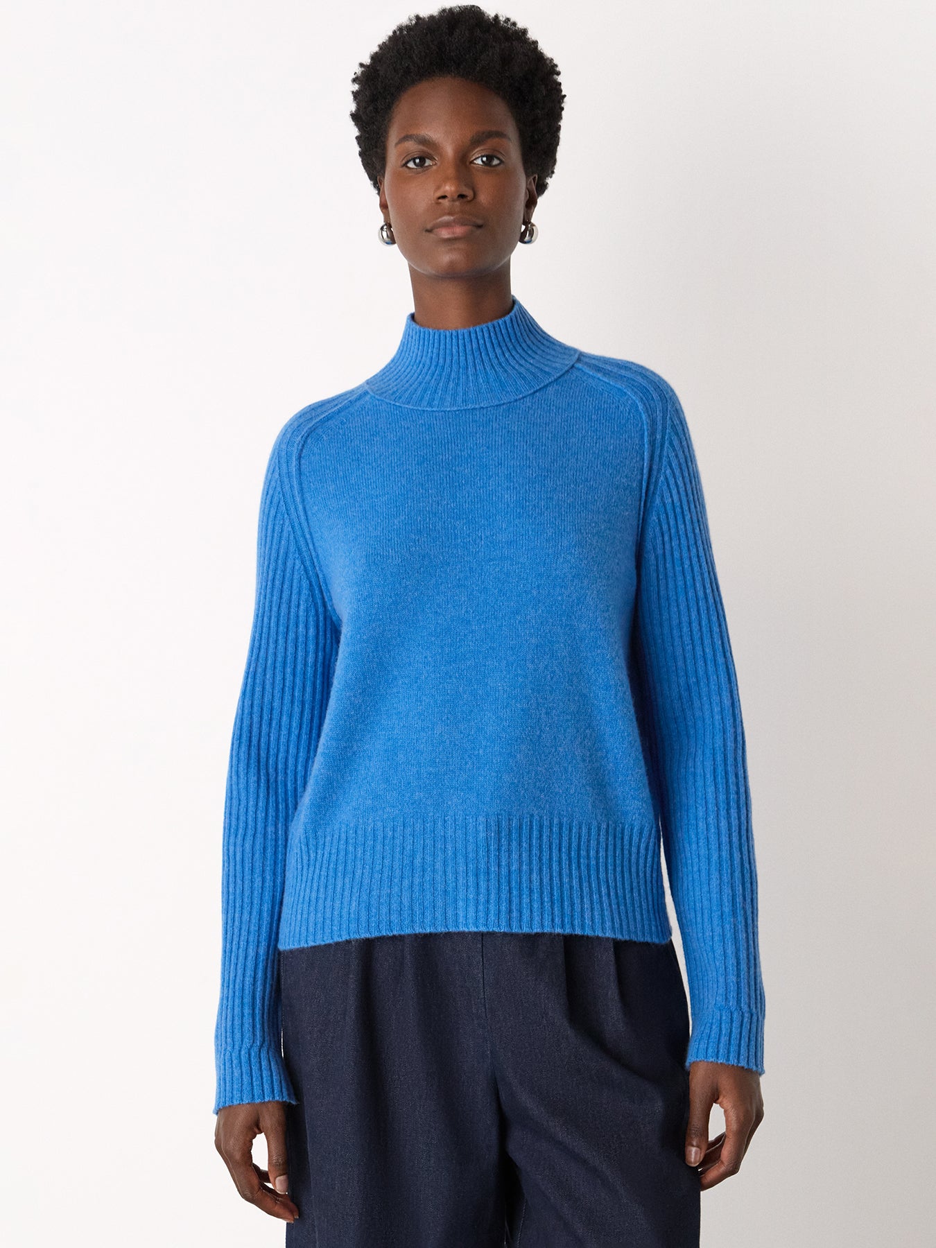 Funnel Neck Knit
