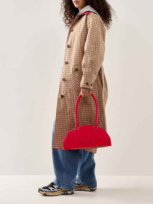 Anja Reversible Honey Trench Tan