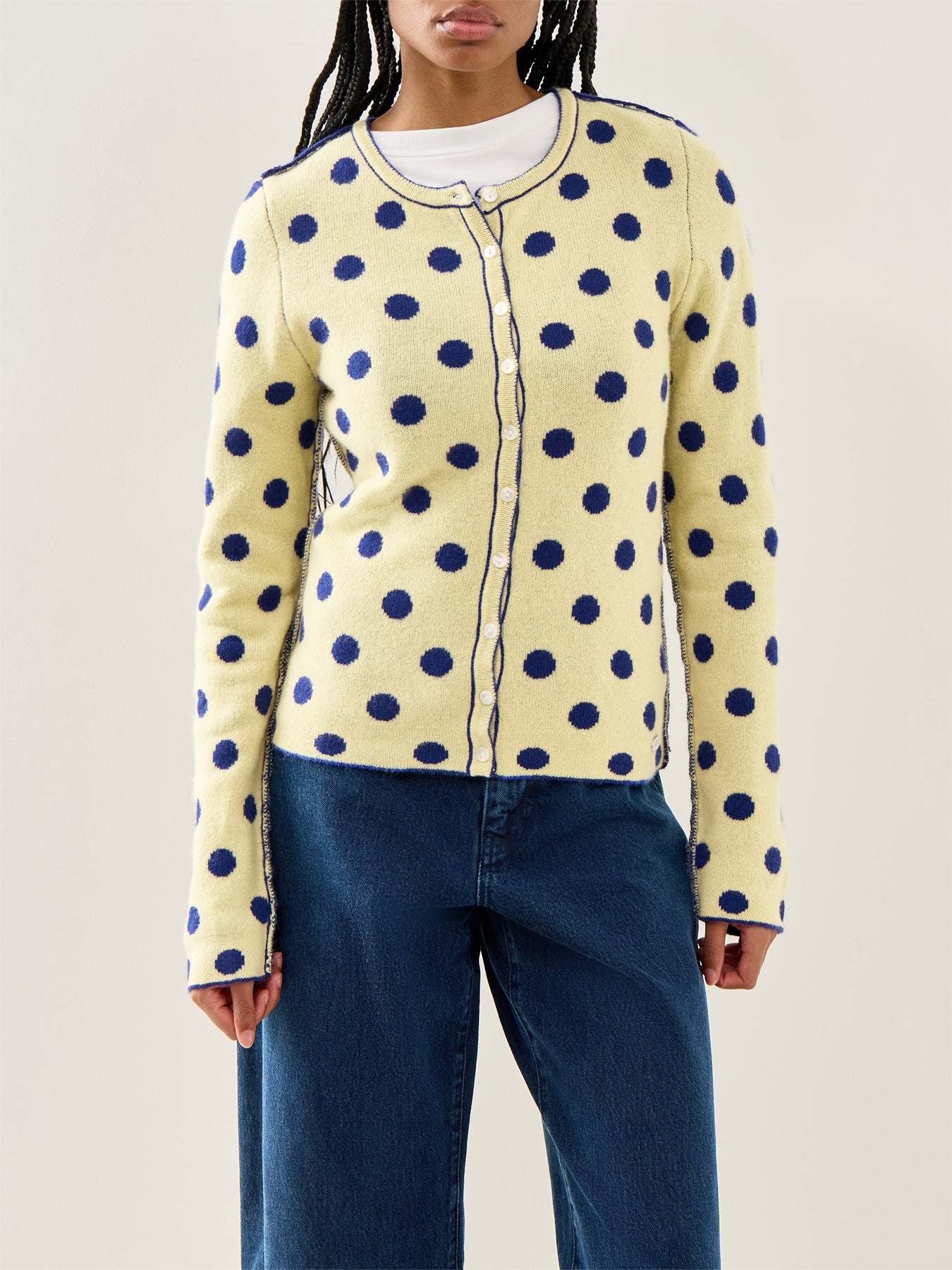Tabitha Reversible Cardigan Butter