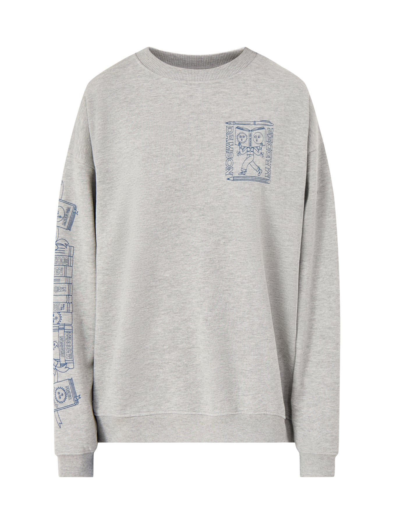 The Reader Sweatshirt Grey