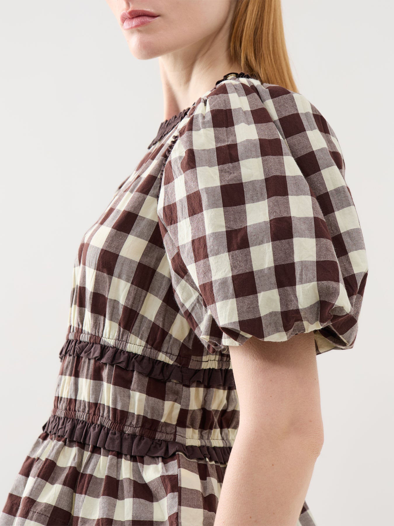 Everly Ruffle Blouse Black