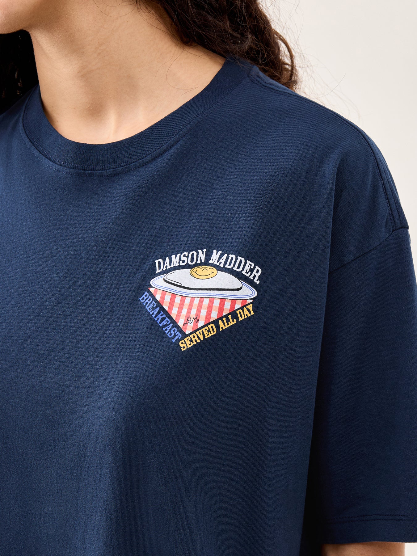 All Day Breakfast T-Shirt Navy