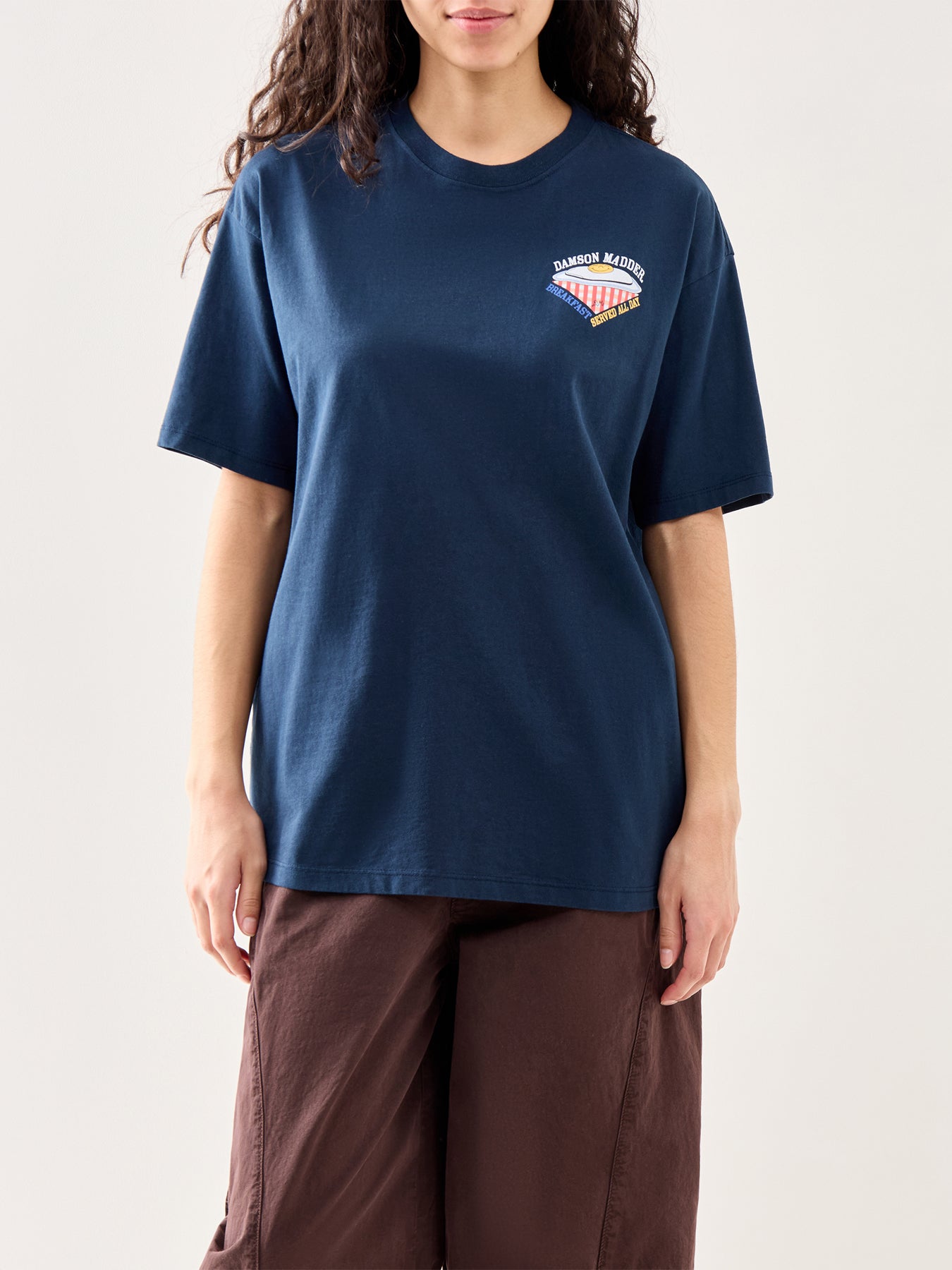 All Day Breakfast T-Shirt Navy