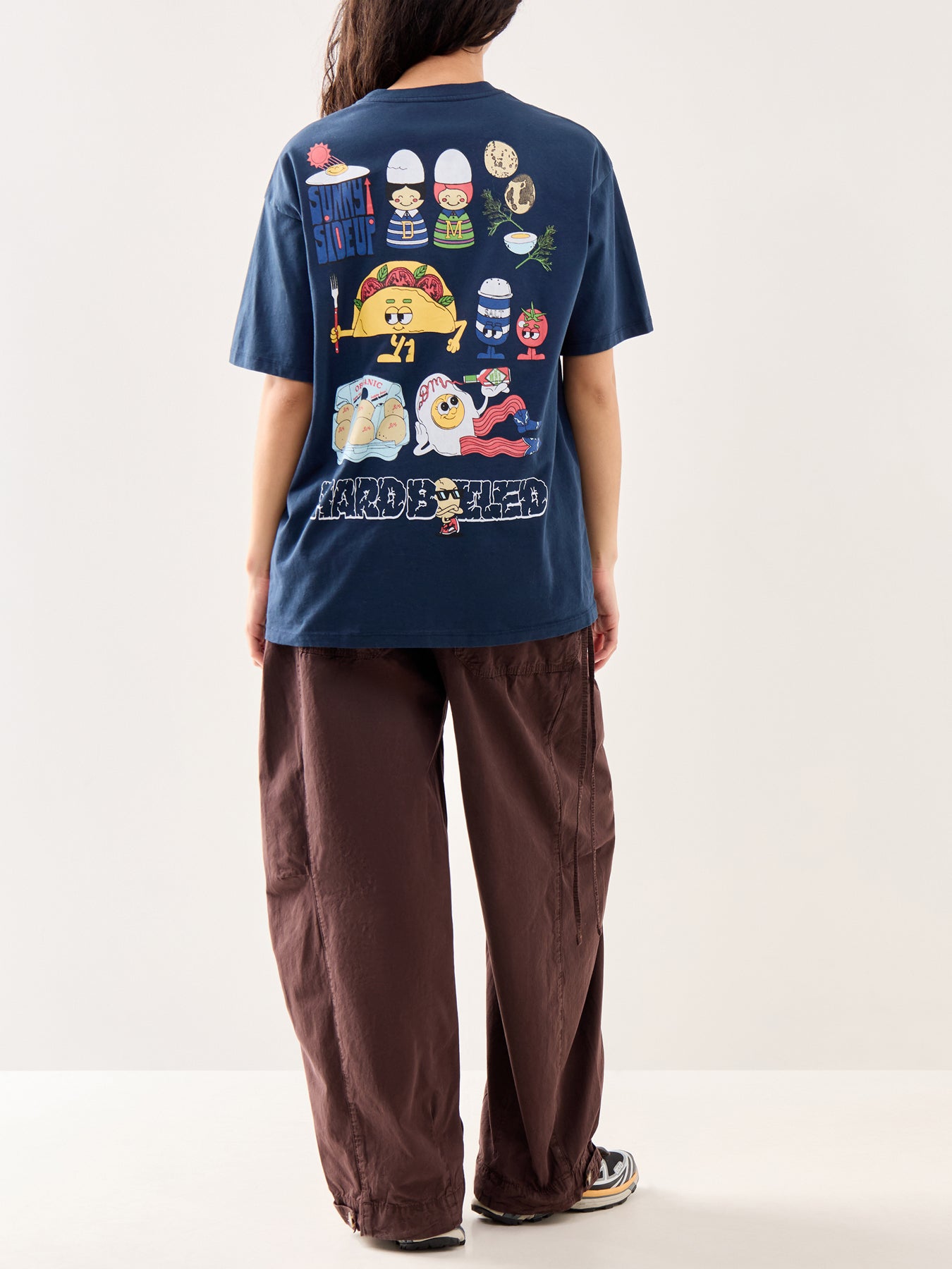All Day Breakfast T-Shirt Navy