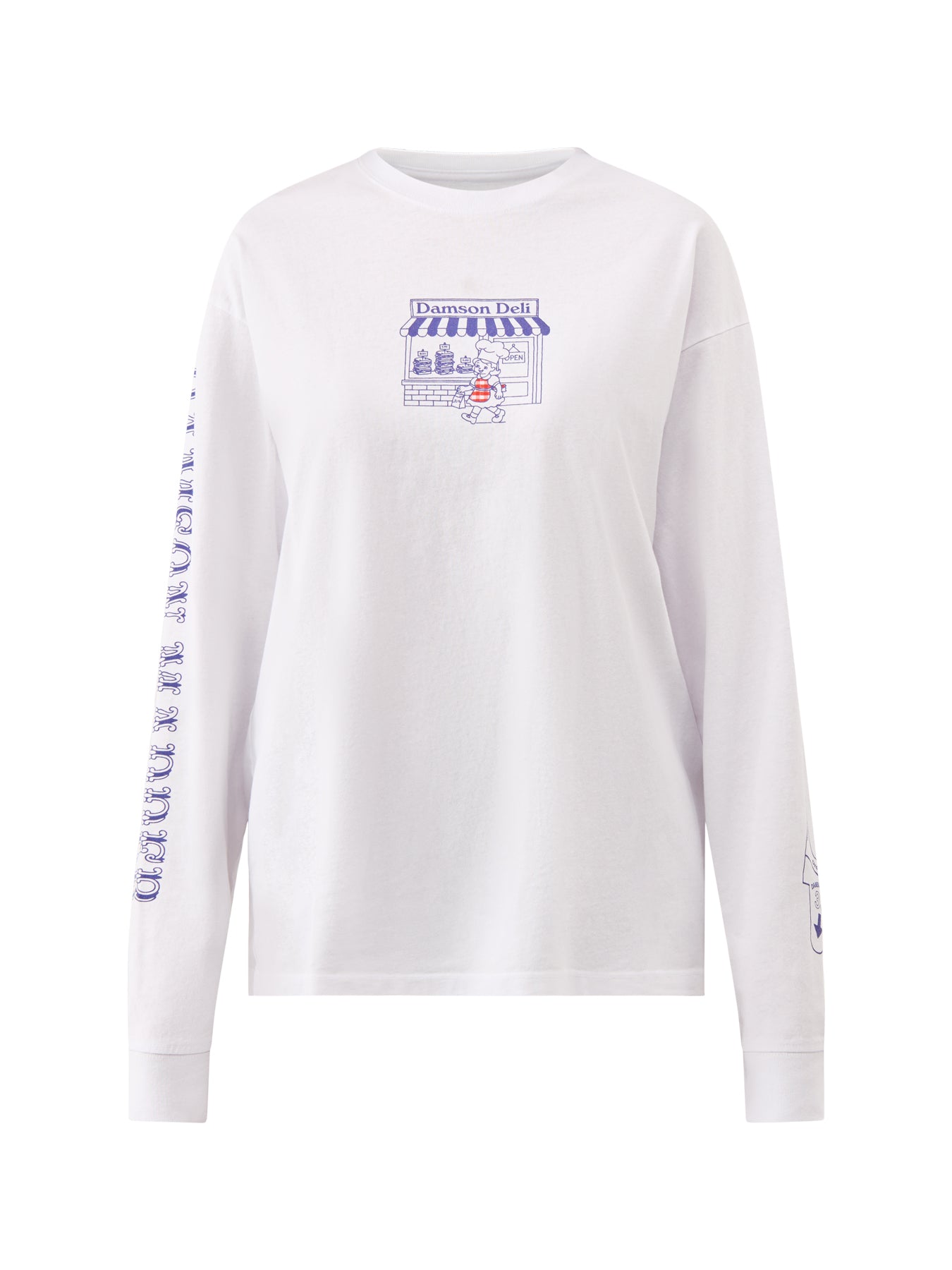 Deli Long Sleeve T-Shirt White