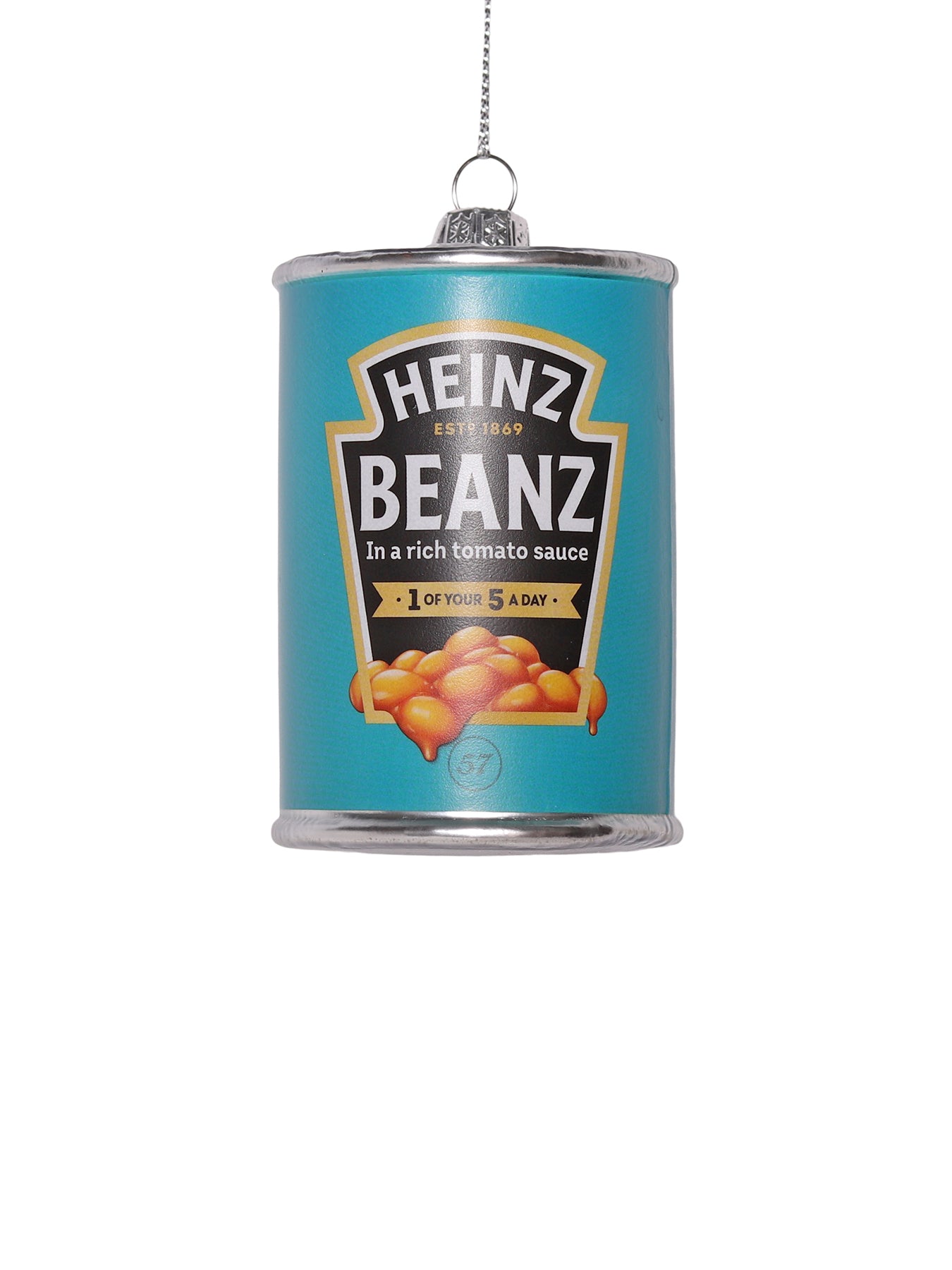 Heinz Beanz Glass Tree Decoration 8cm