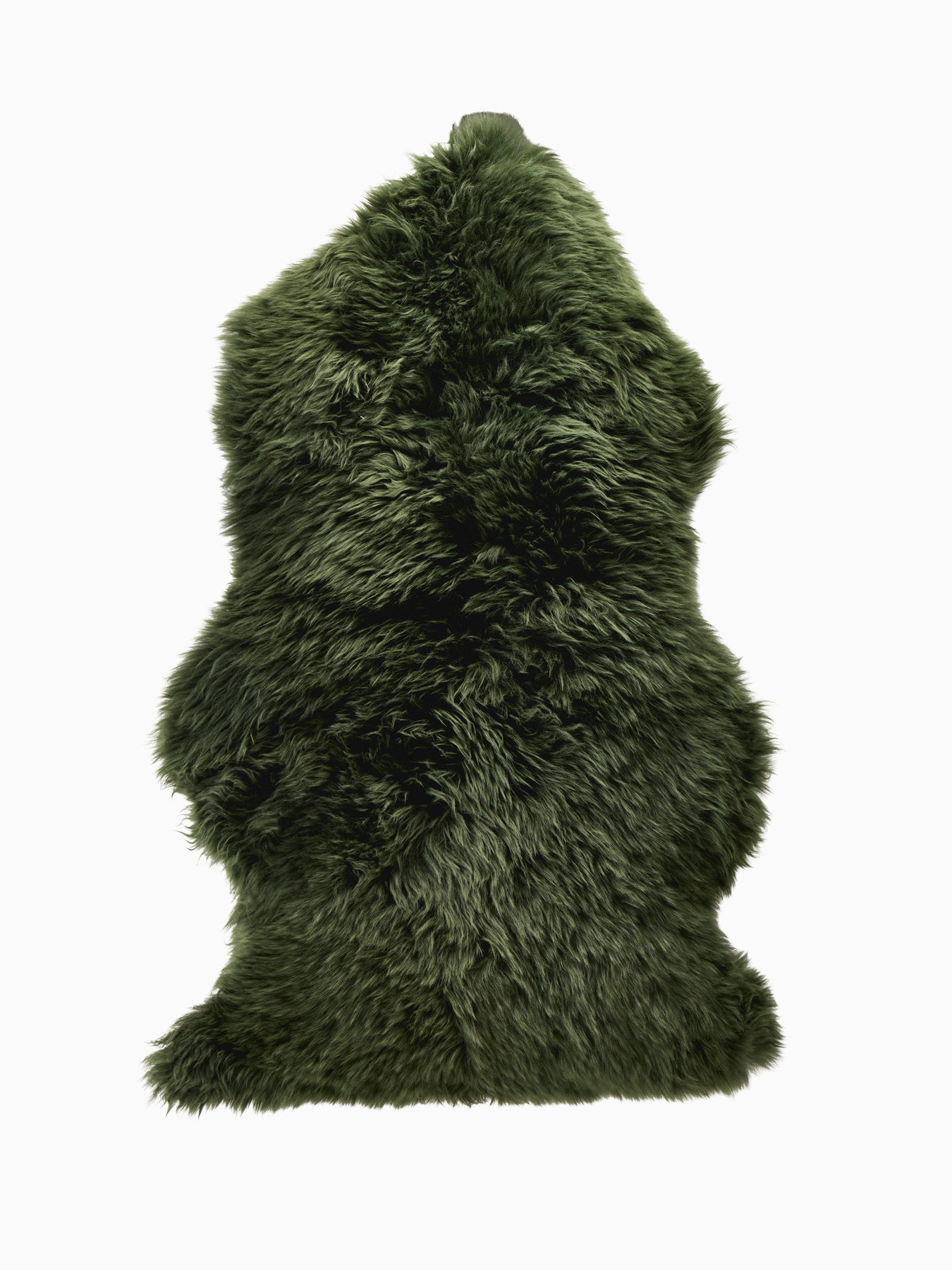 Sheepskin Rug 95cm Mid Green