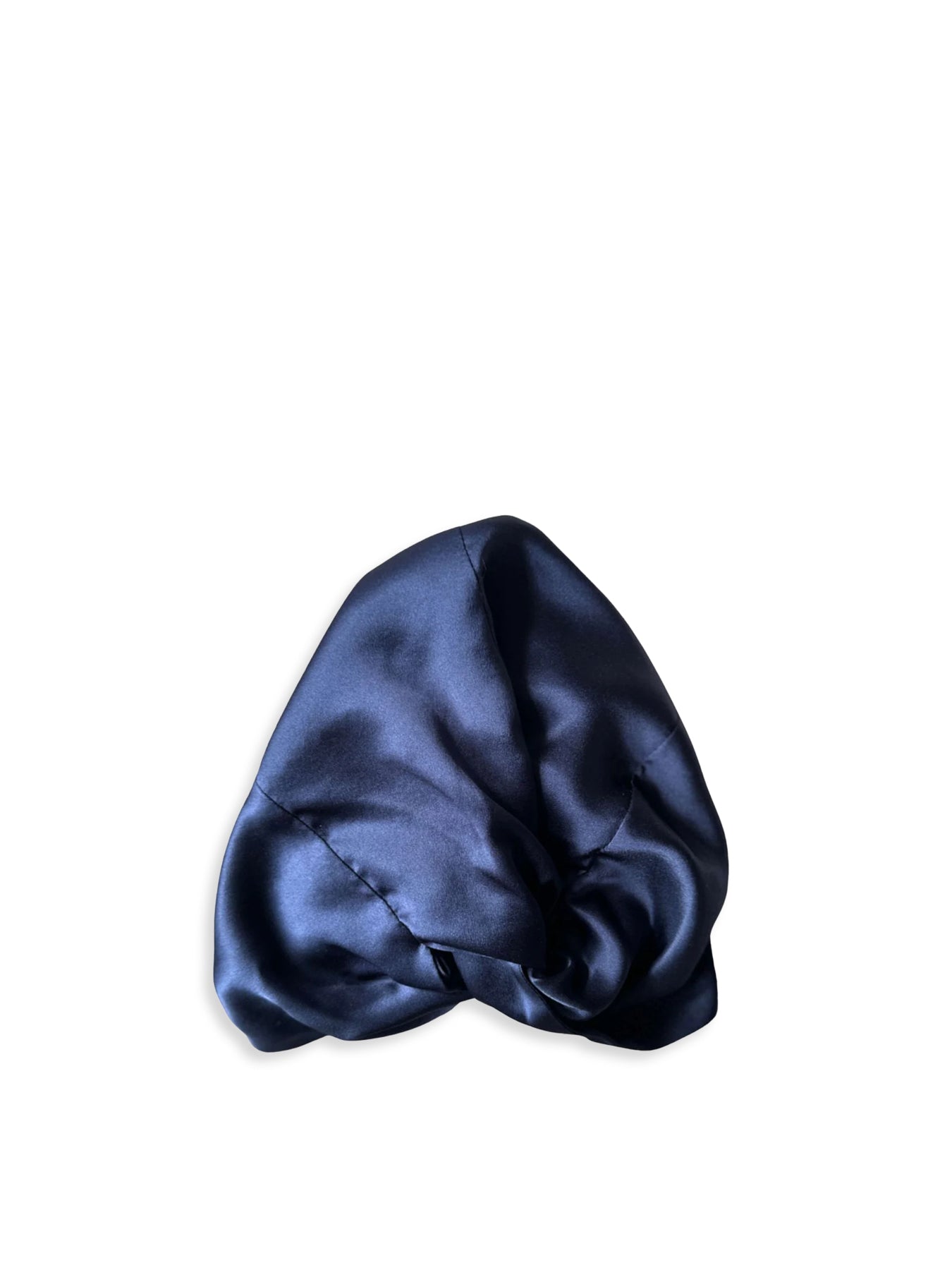 Silk Hair Bonnet Navy