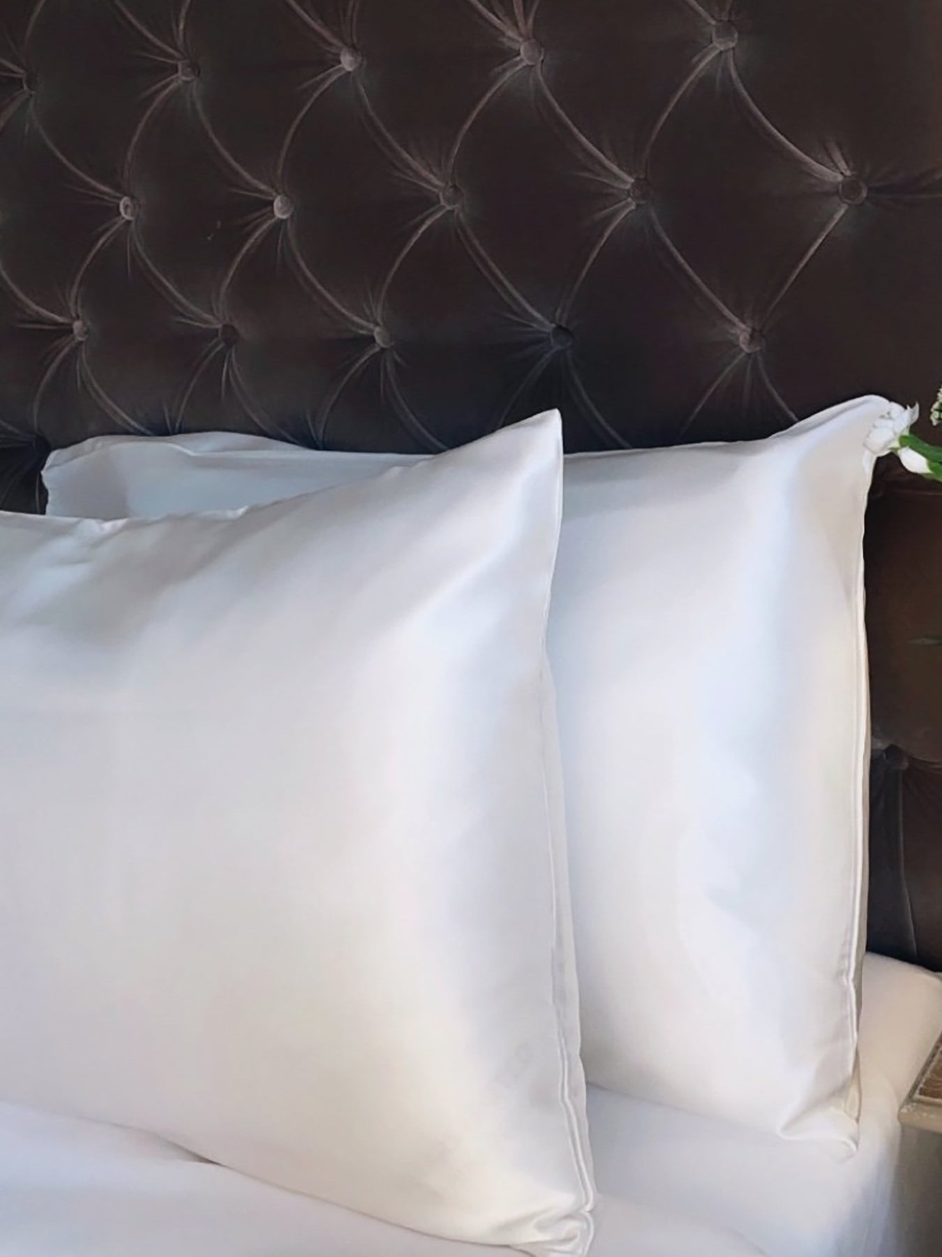 Pure Silk Pillowcase White