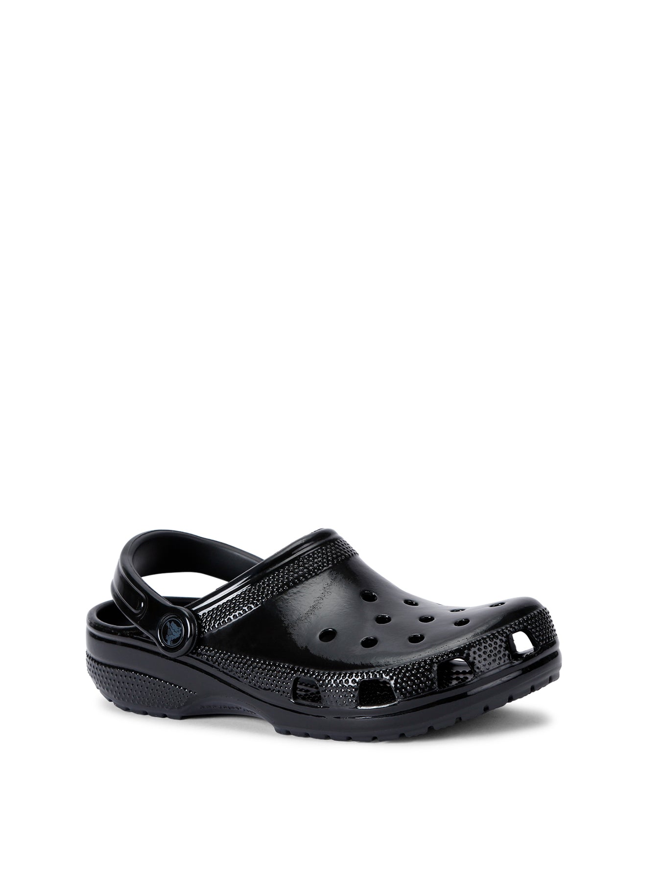 Classic High Shine Clogs Black