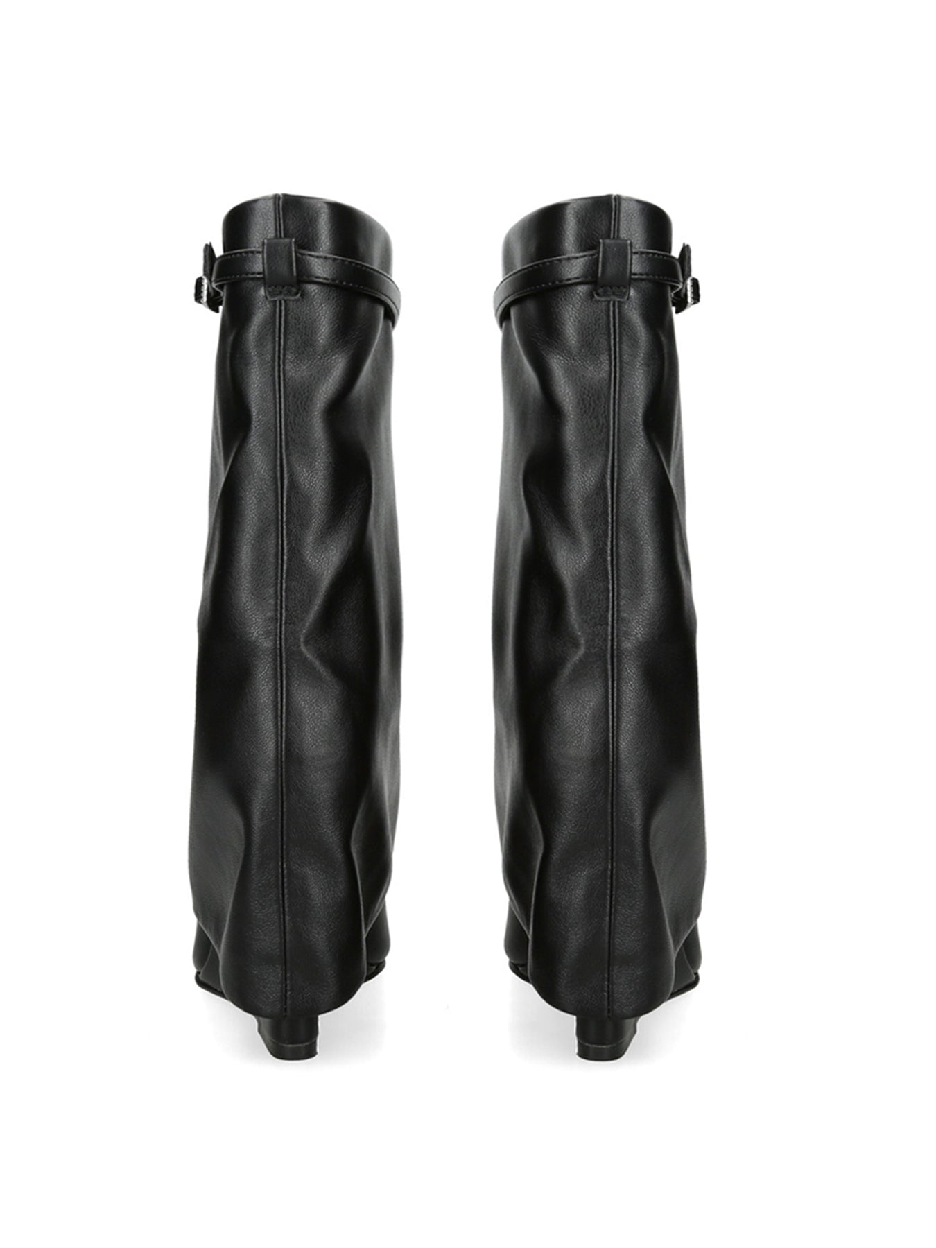 Shocker Heeled Boots Black