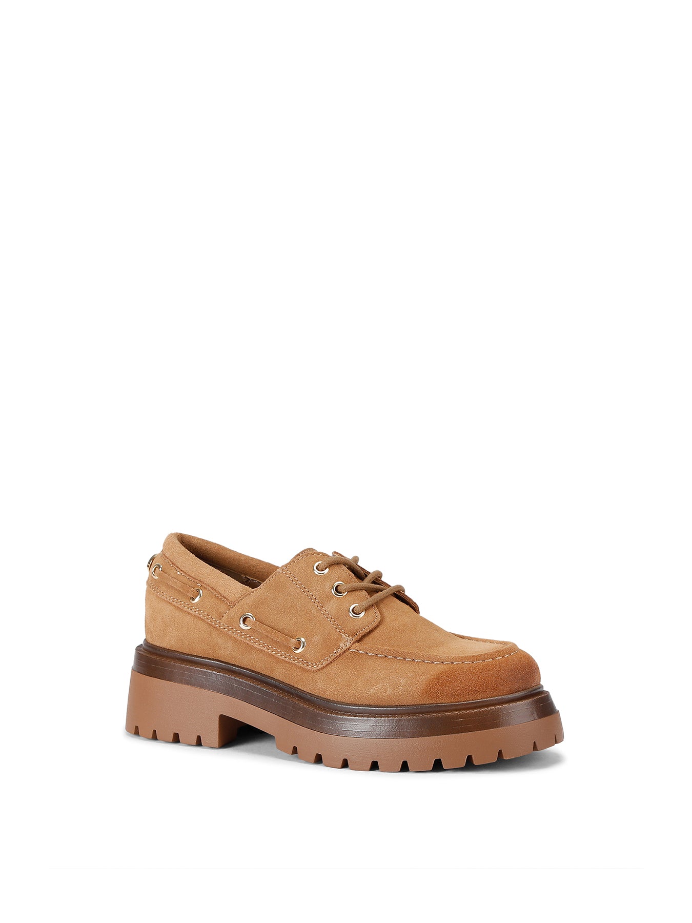 Detroit Platform Loafers Brown