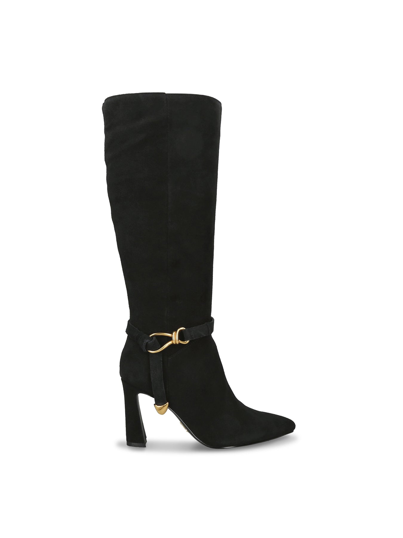 Sirrens Heeled Boots Black